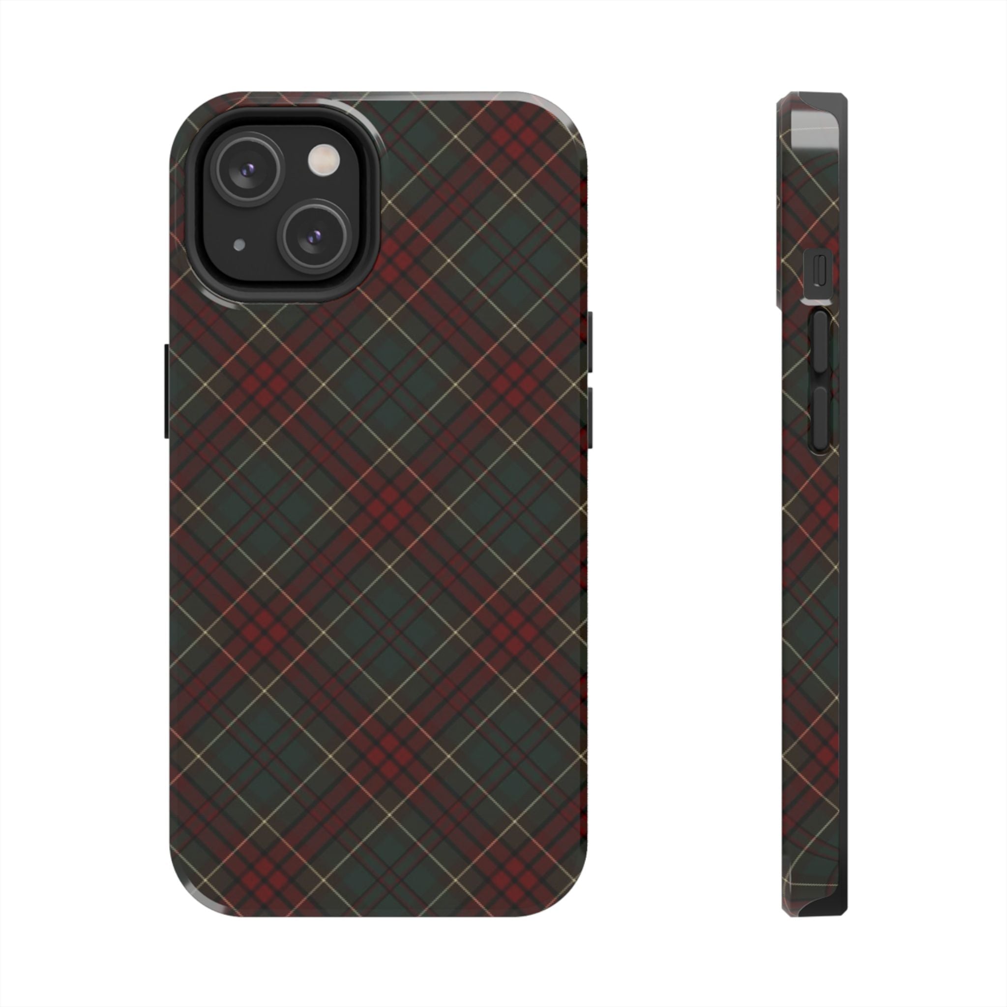 Christmas Plaid Pattern Tough Phone Case