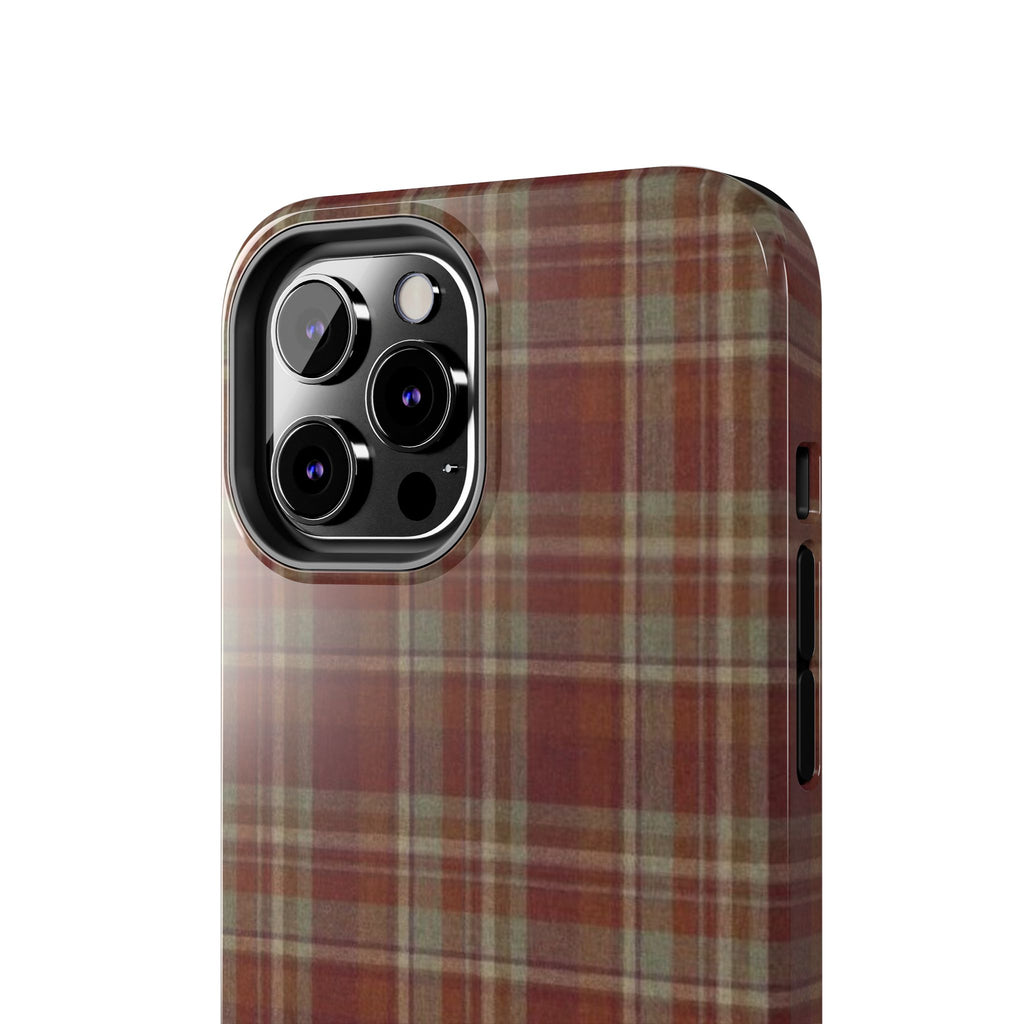 Autumn Plaid Tough Phone Case