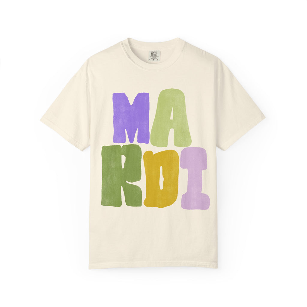 Mardi Bold Block Letter T-Shirt