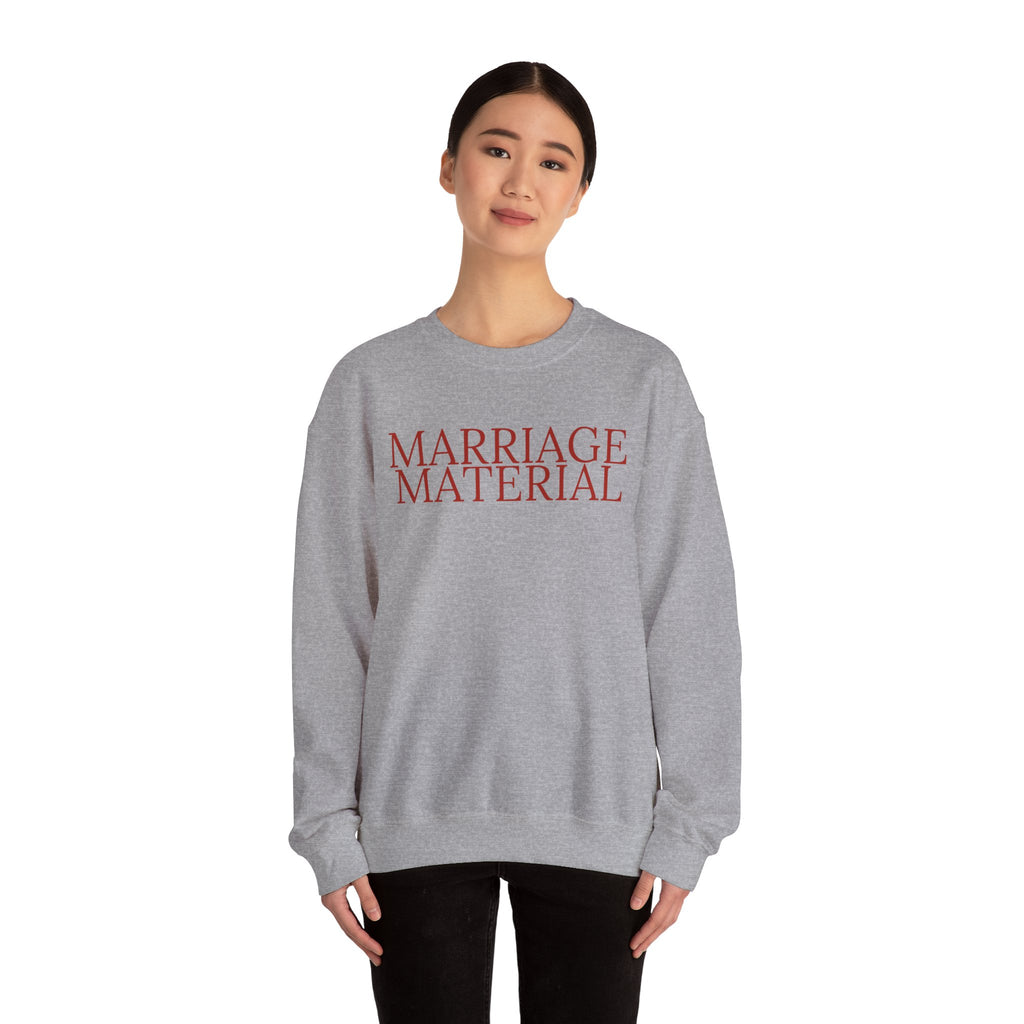 Marriage Material Crewneck Sweatshirt
