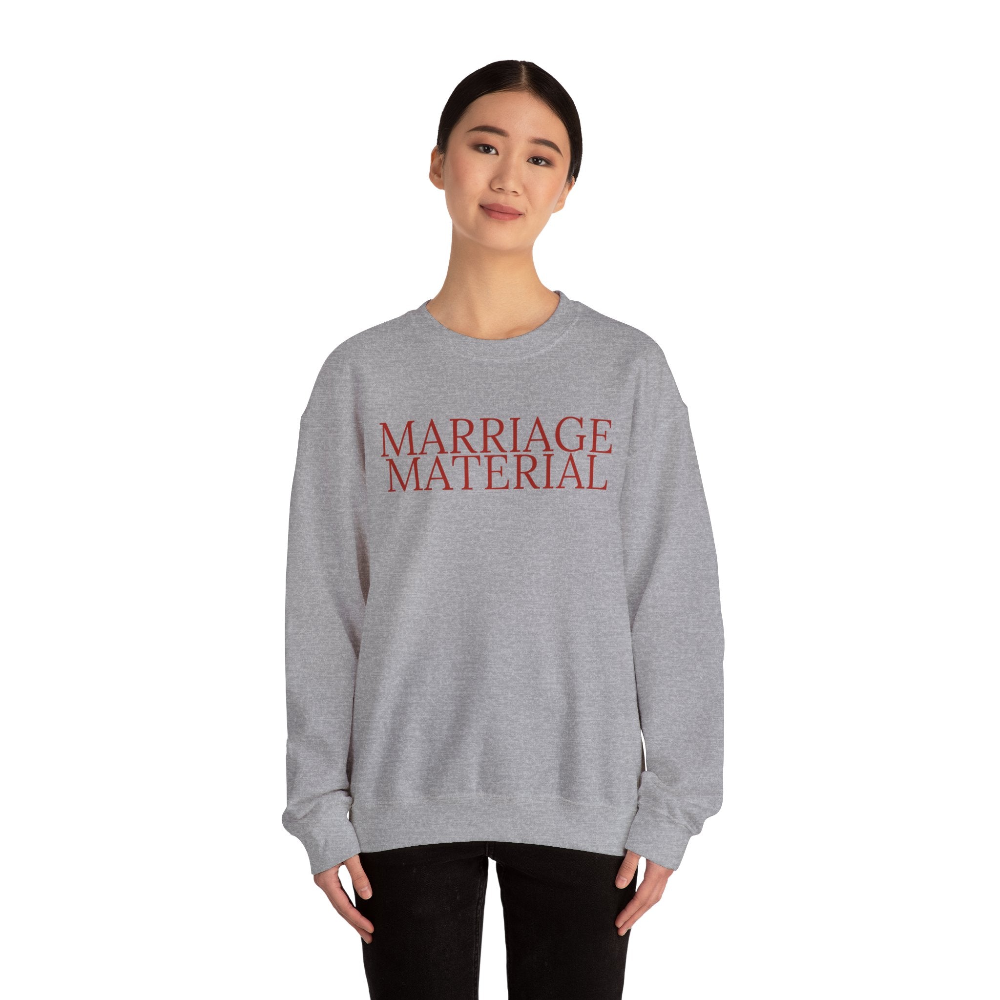 Marriage Material Crewneck Sweatshirt