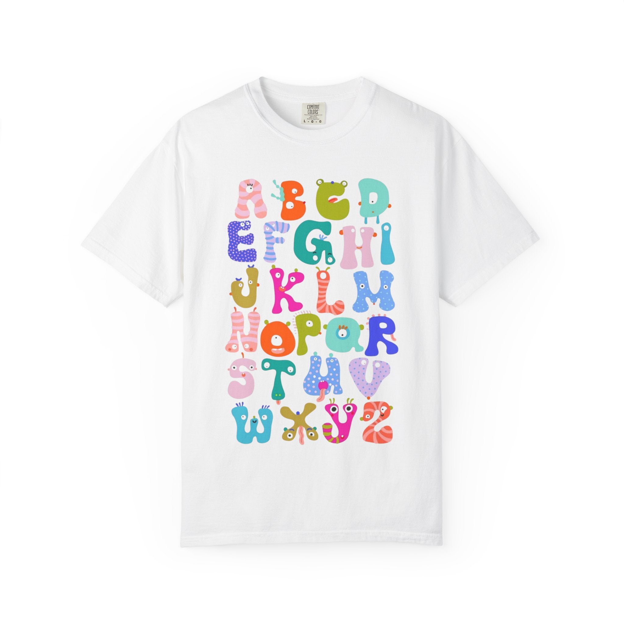 Funky Alphabet Tee