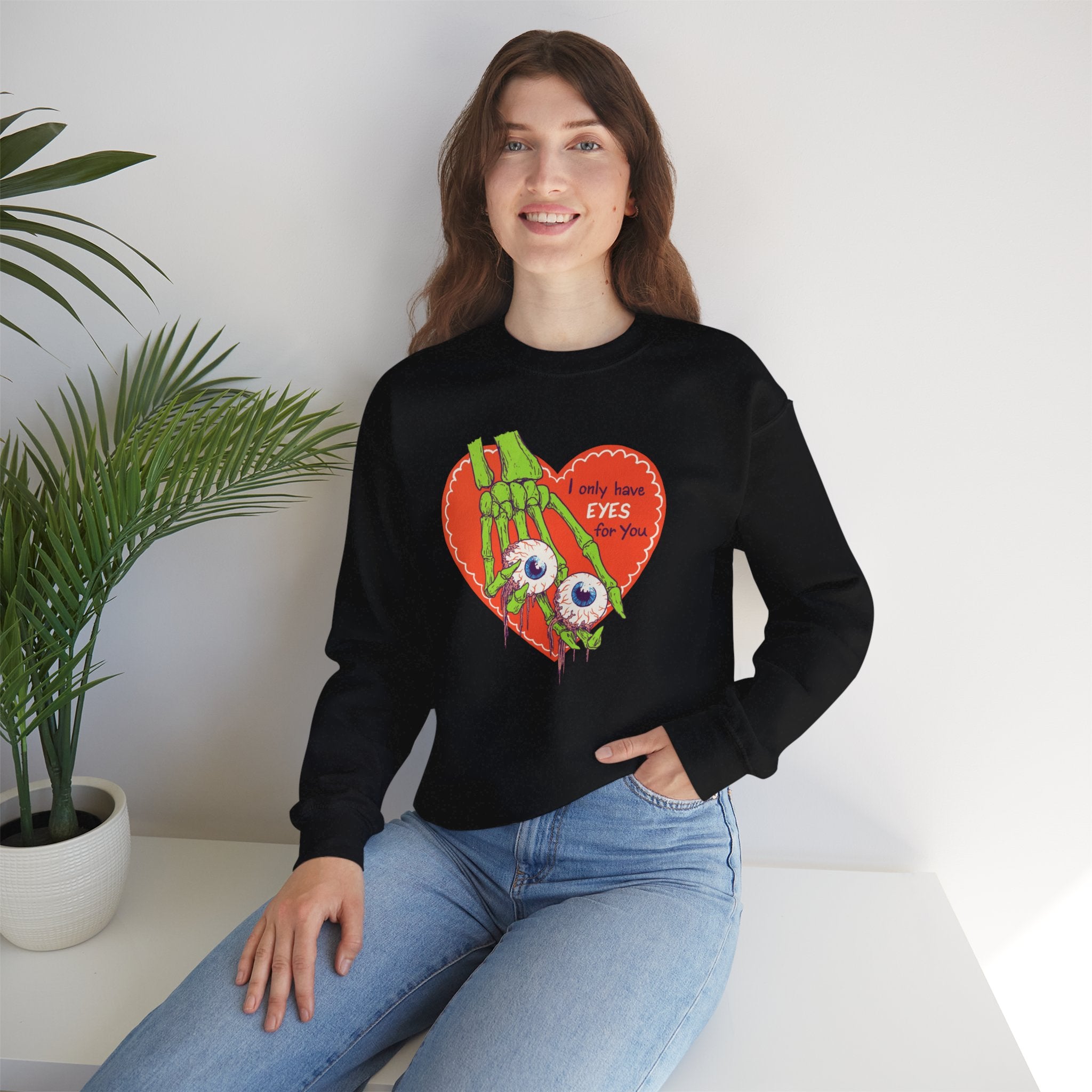 Valentine Zombie Heart Sweatshirt