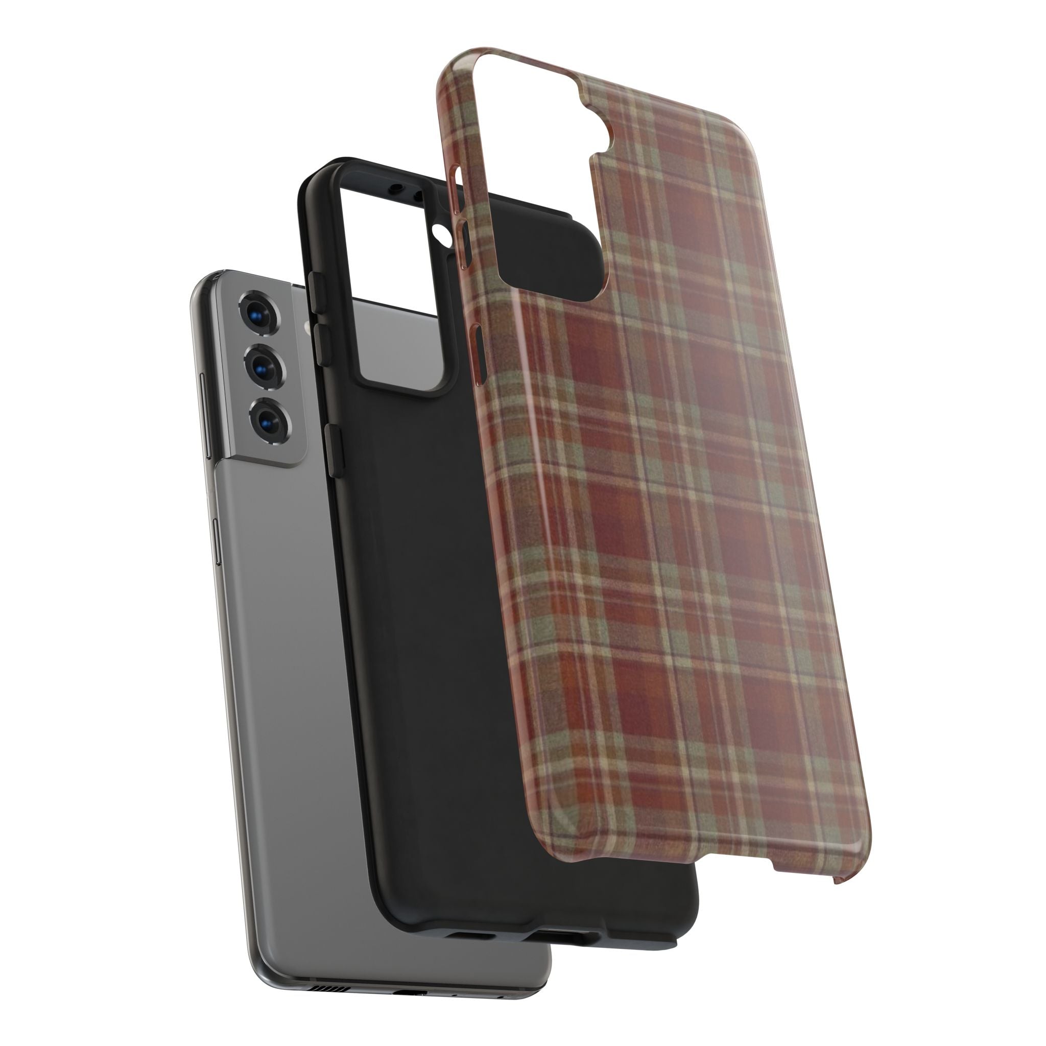 Autumn Plaid Tough Phone Case
