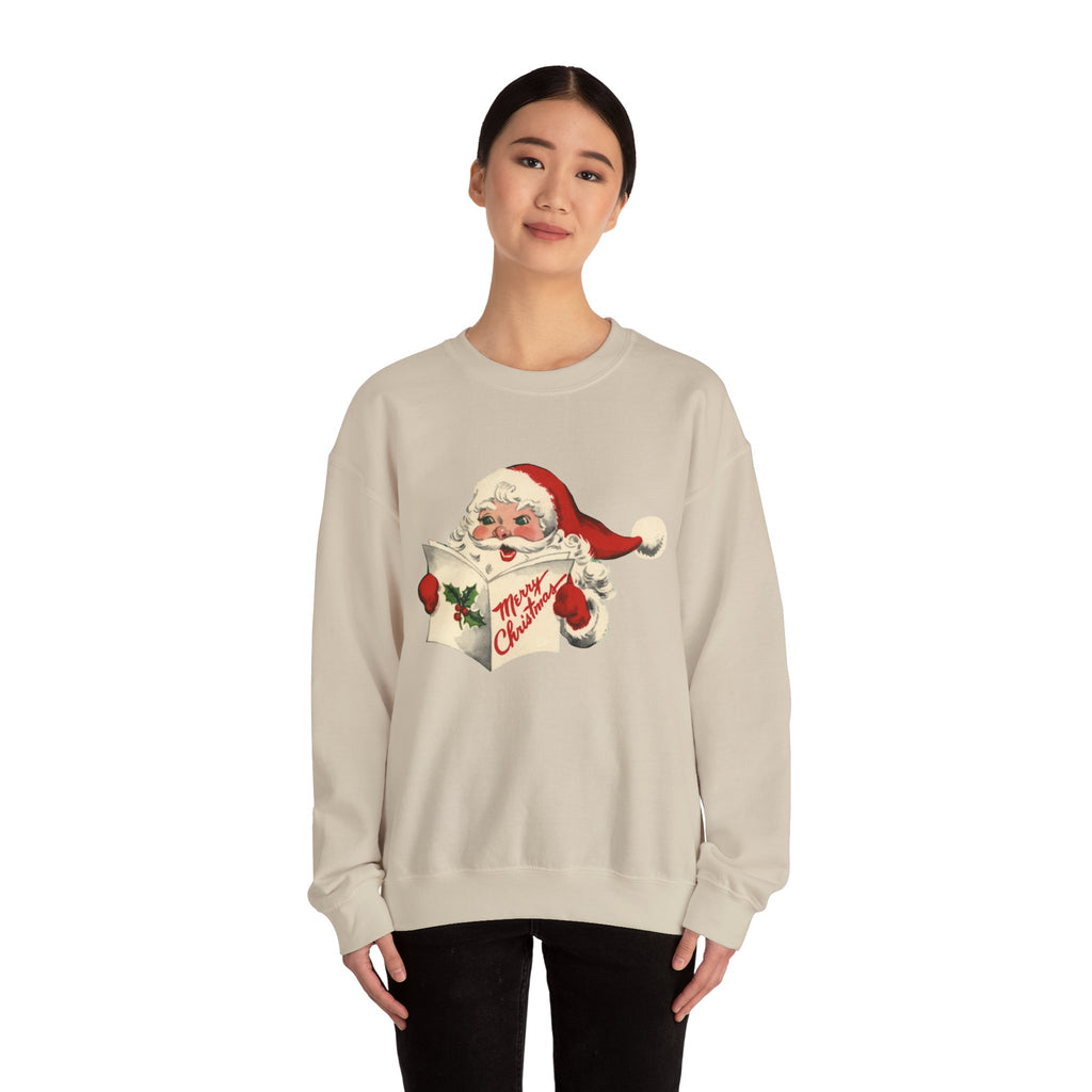 Vintage Santa Christmas Sweatshirt
