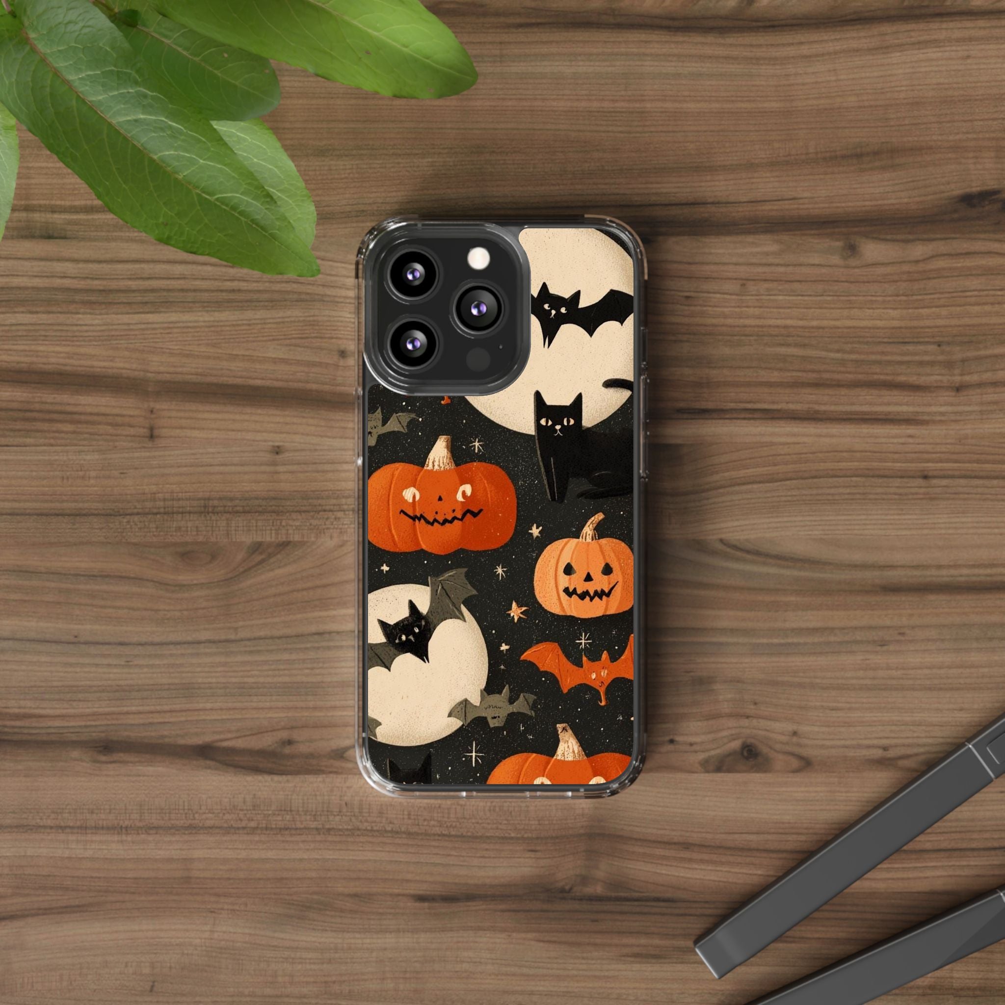 Halloween Clear Protective Case