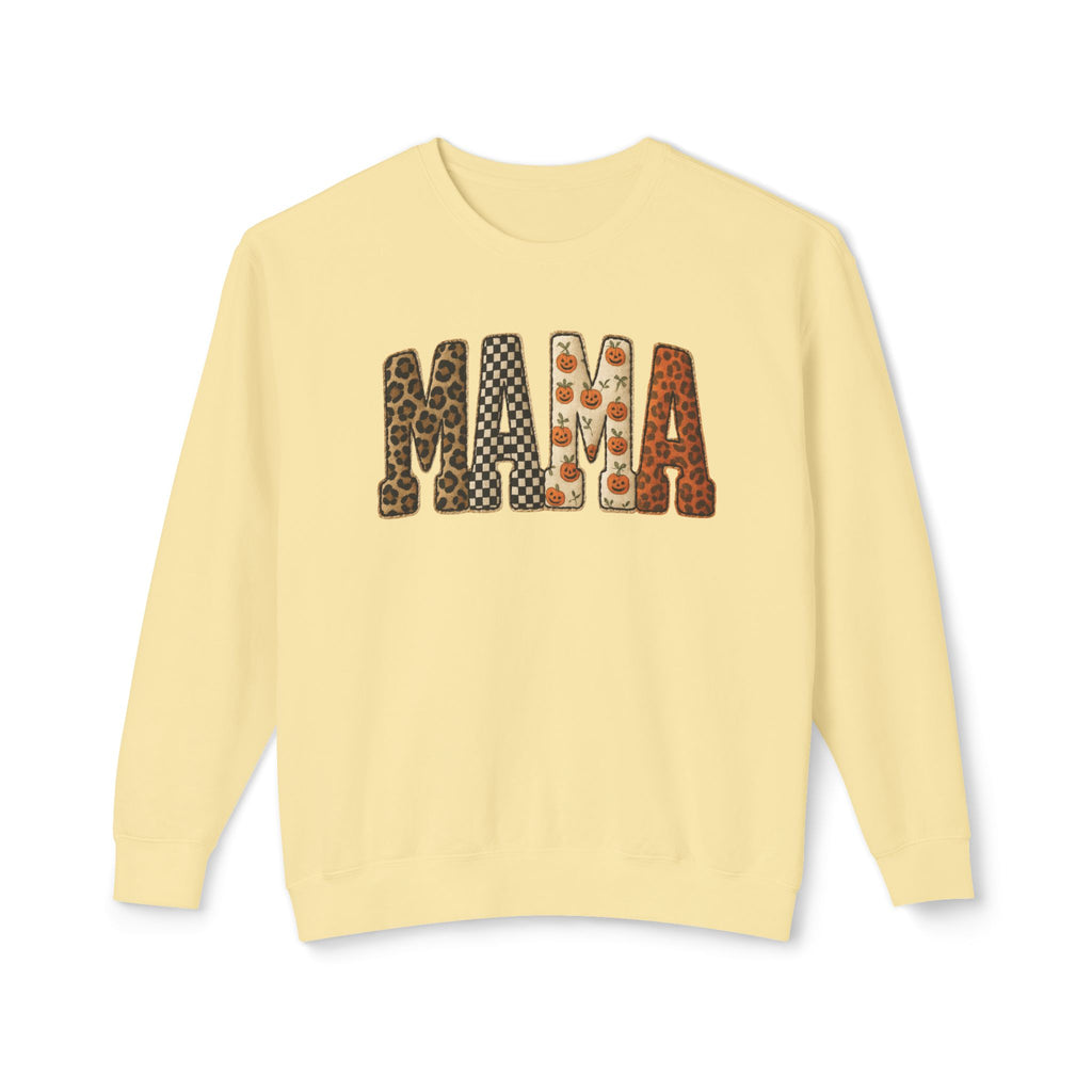 Mama Crewneck Sweatshirt - Stylish Gift for Moms, Casual Everyday Wear, Mother's Day, Family Gatherings, Cozy Lounge Wear