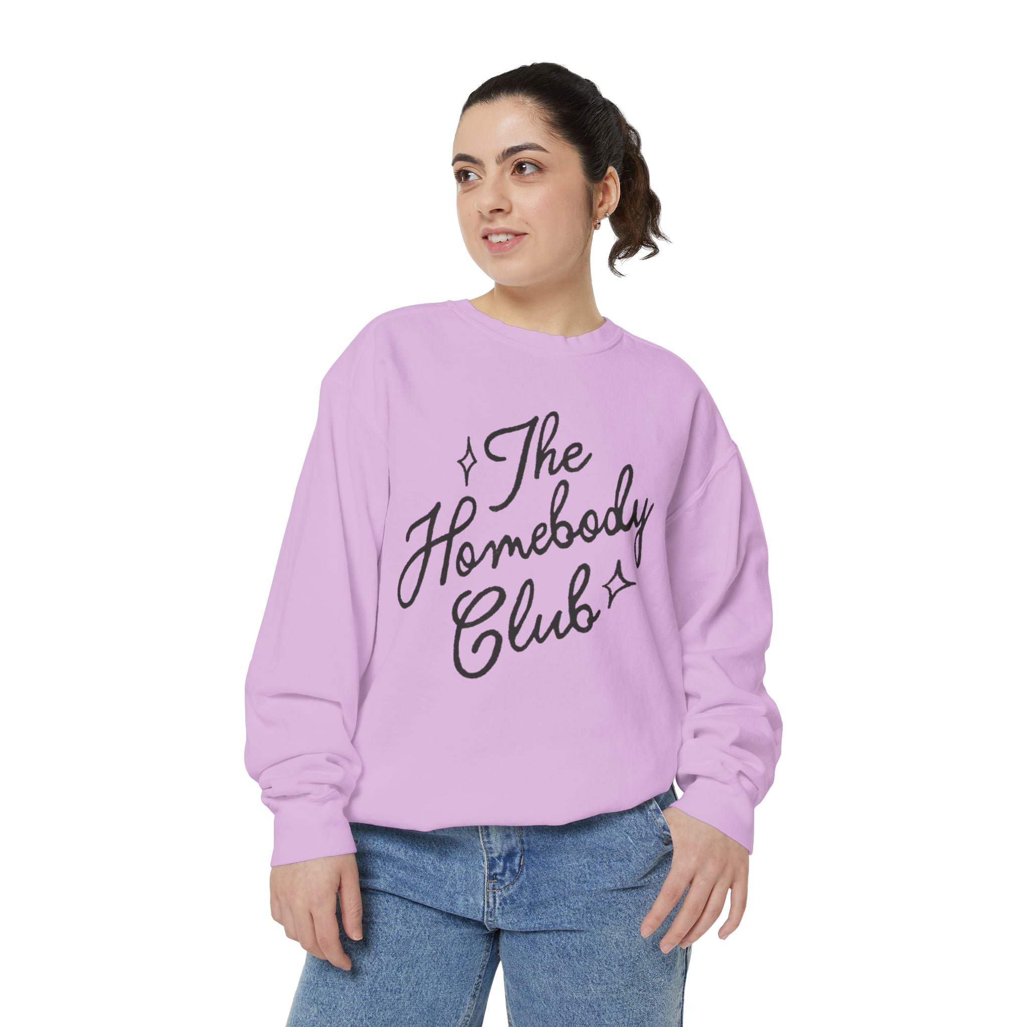 Homebody Club Garment-Dyed Sweatshirt