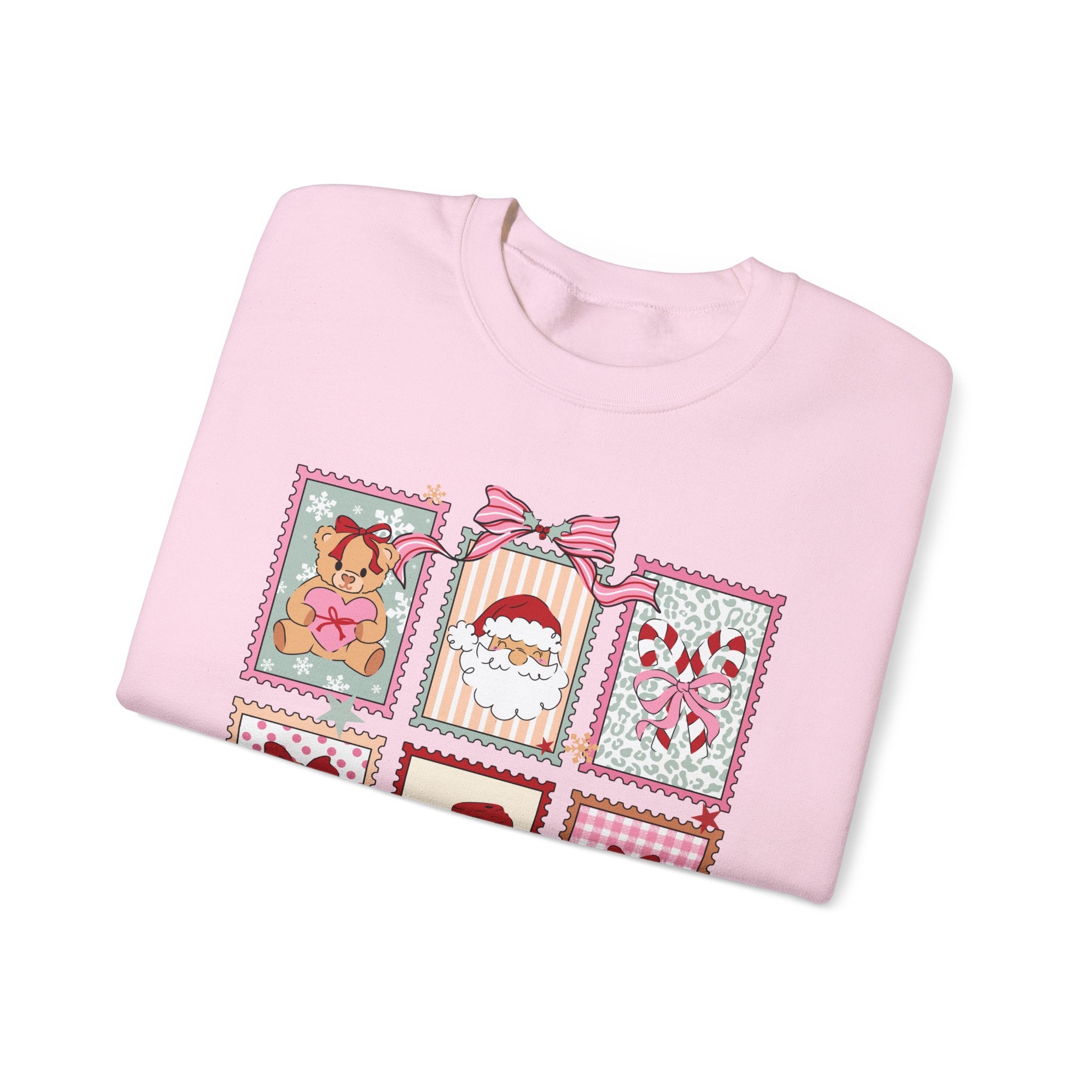 Christmas Stamp Crewneck Sweatshirt