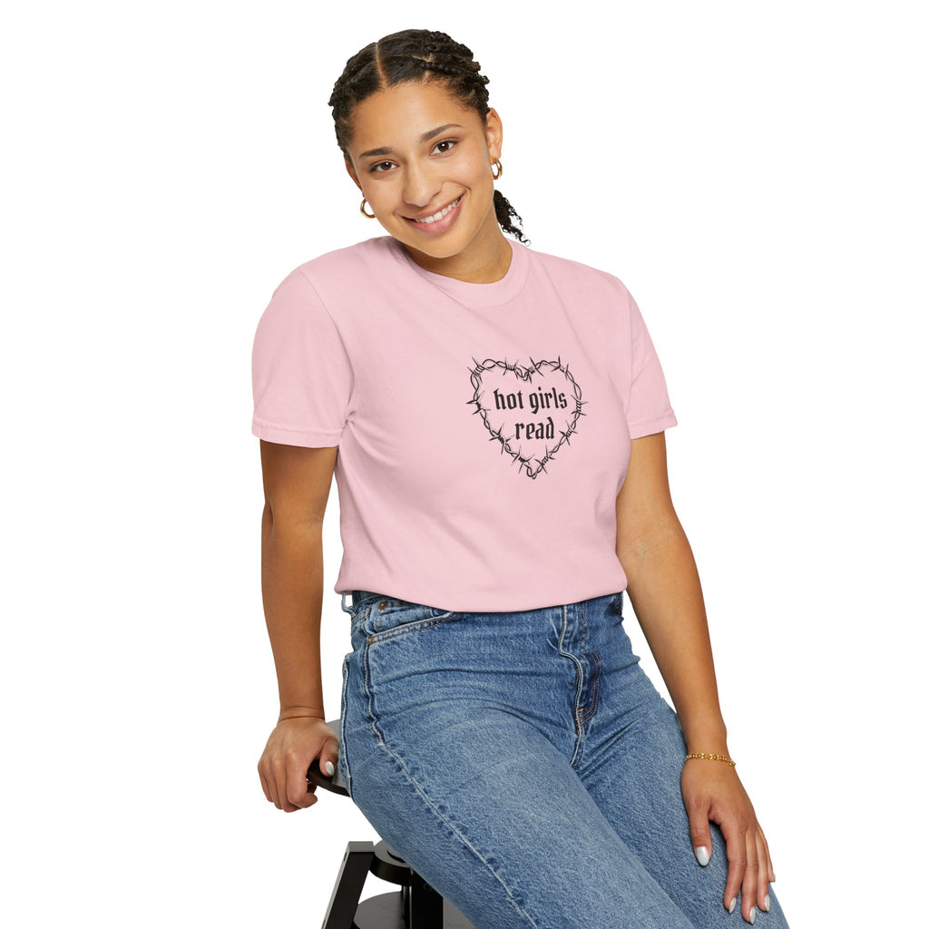 Hot Girls Read Comfort Color Tee