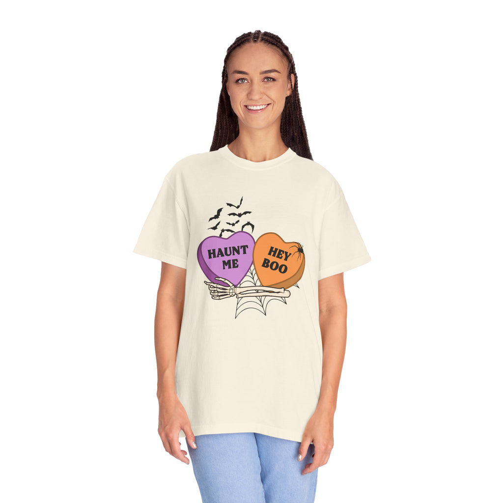 Comfort Color Halloween Candy Heart T-Shirt