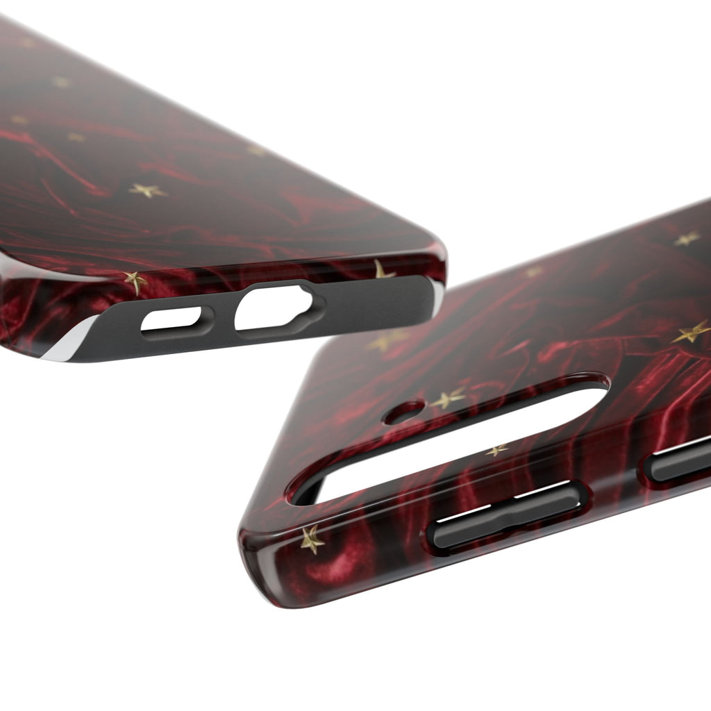 Holiday Velvet Star Tough Phone Case