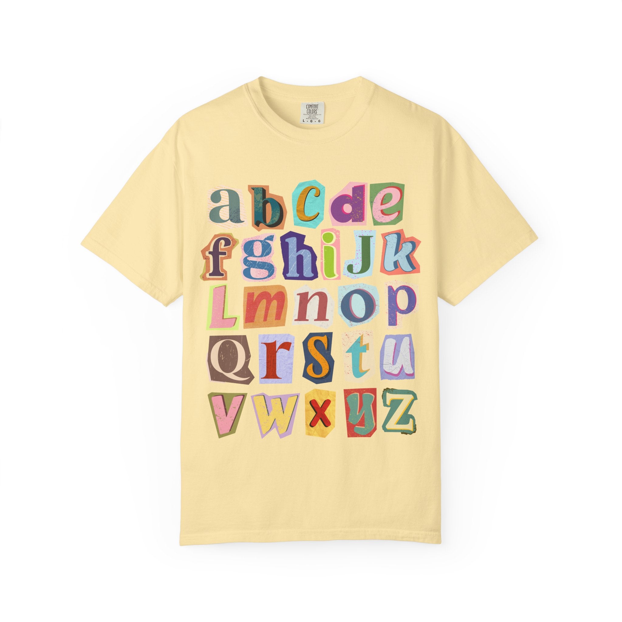 Colorful Alphabet T-Shirt