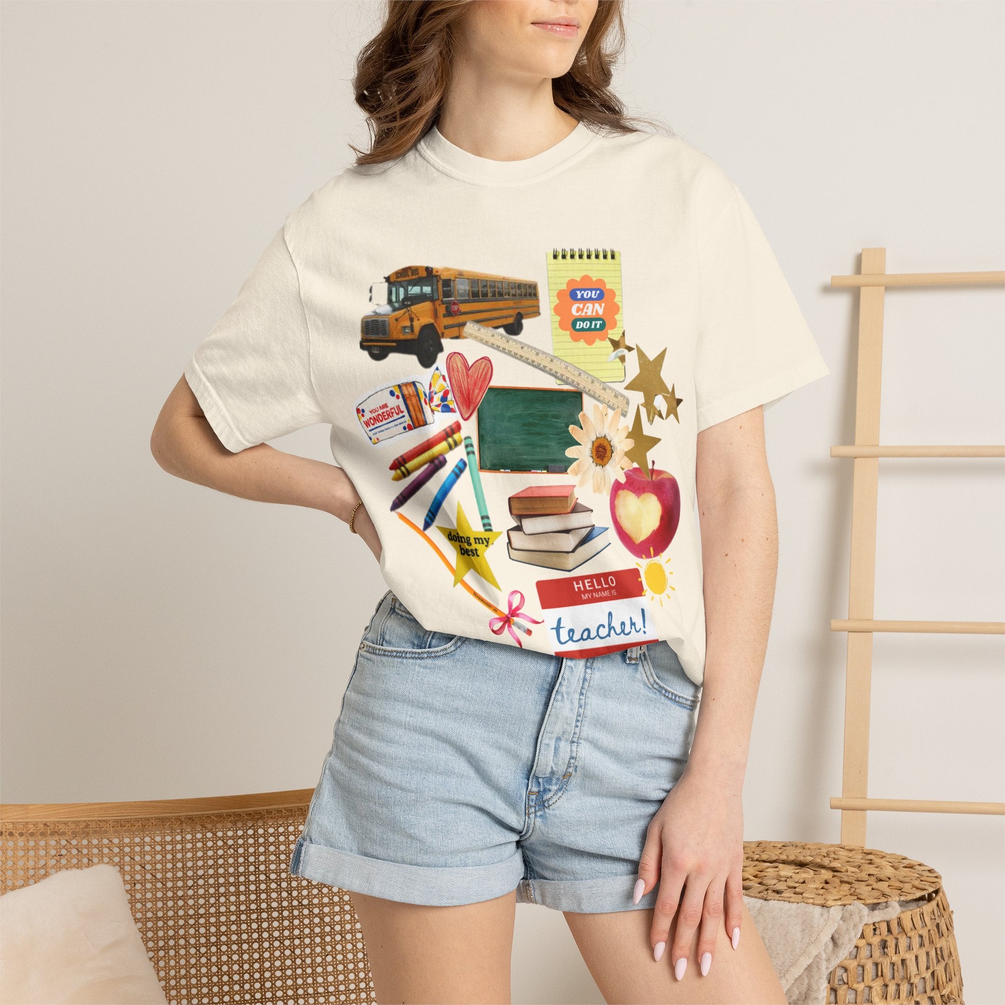 School Charm Tee