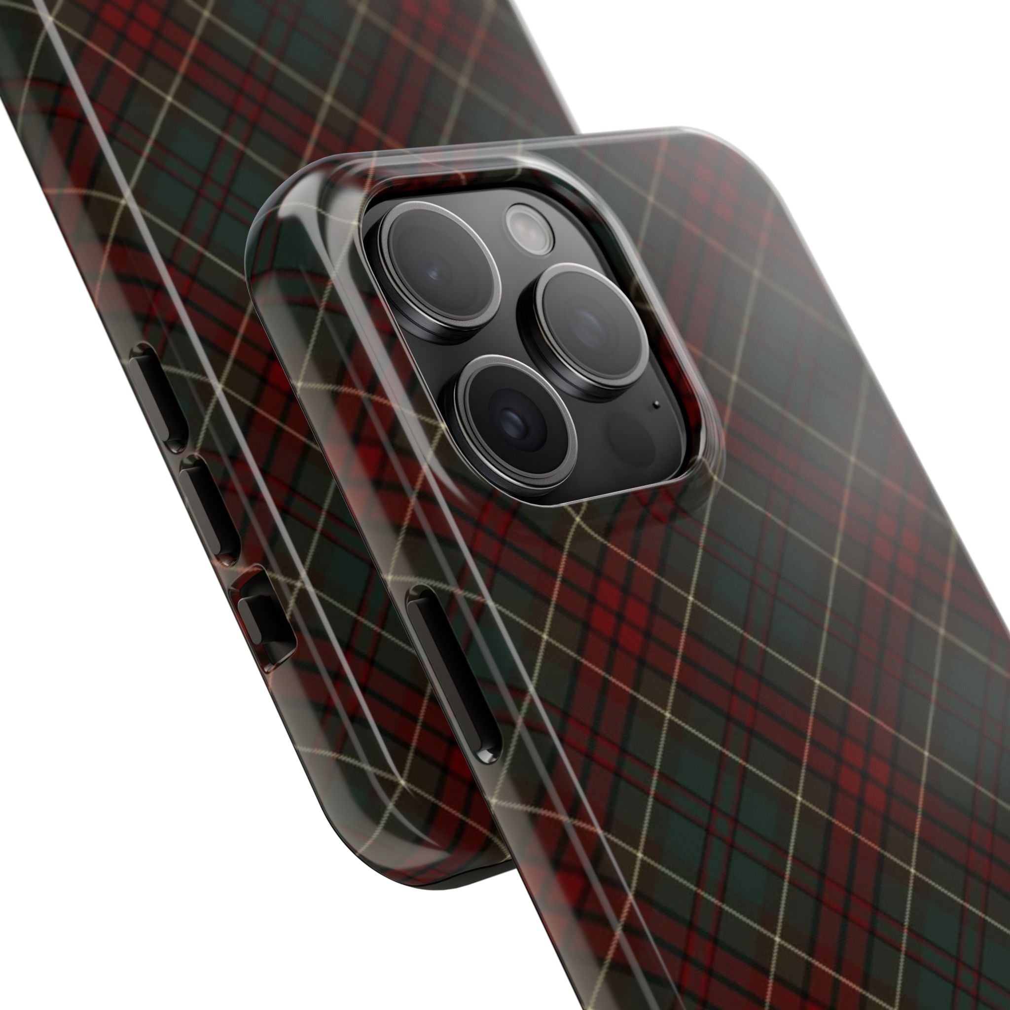 Christmas Plaid Pattern Tough Phone Case