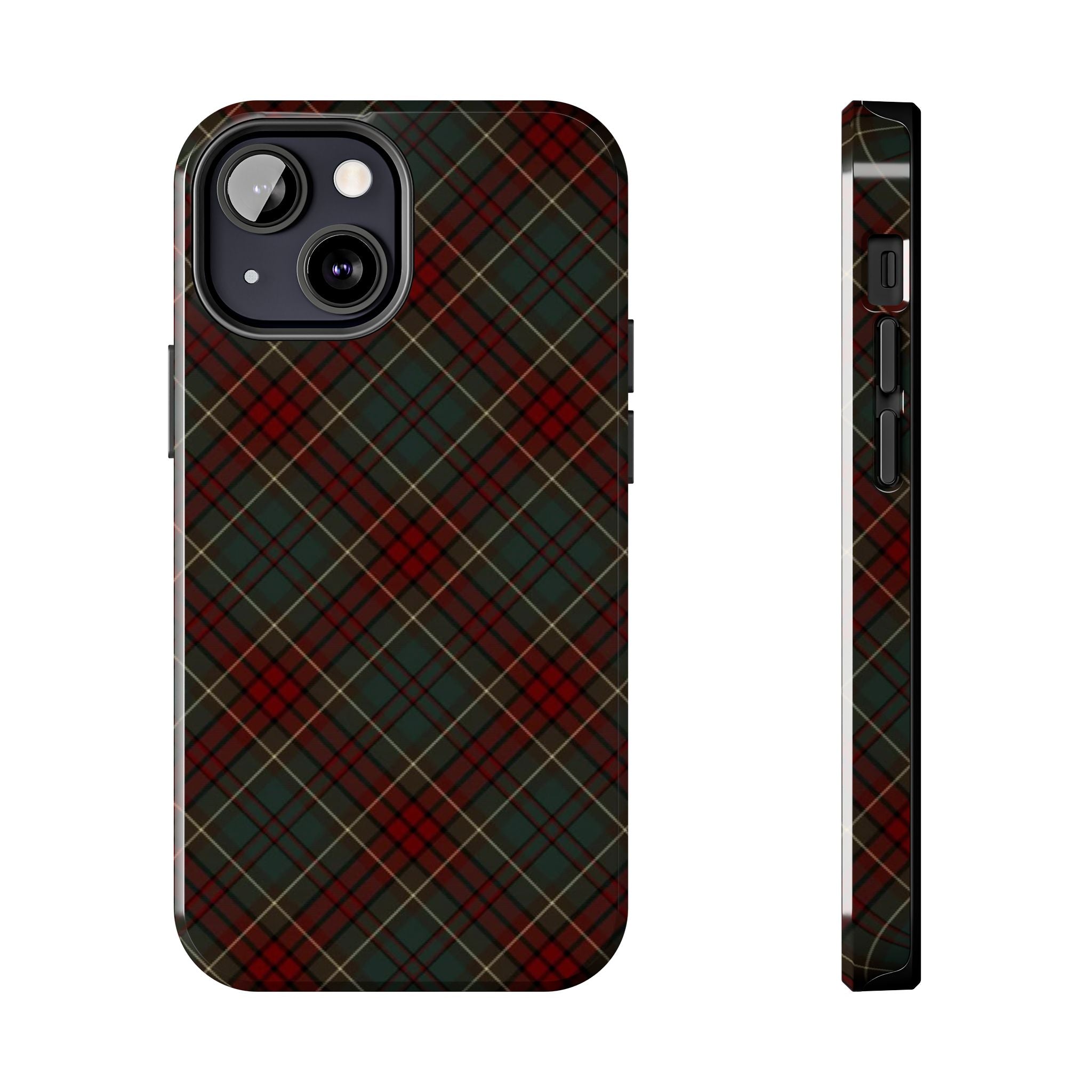 Christmas Plaid Pattern Tough Phone Case