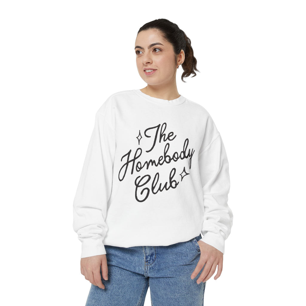Homebody Club Garment-Dyed Sweatshirt