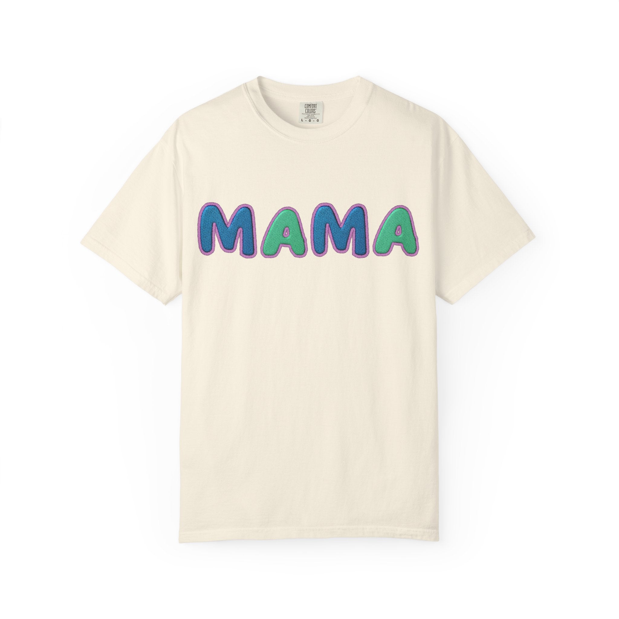 Mama T-Shirt, Garment-Dyed Top for Moms