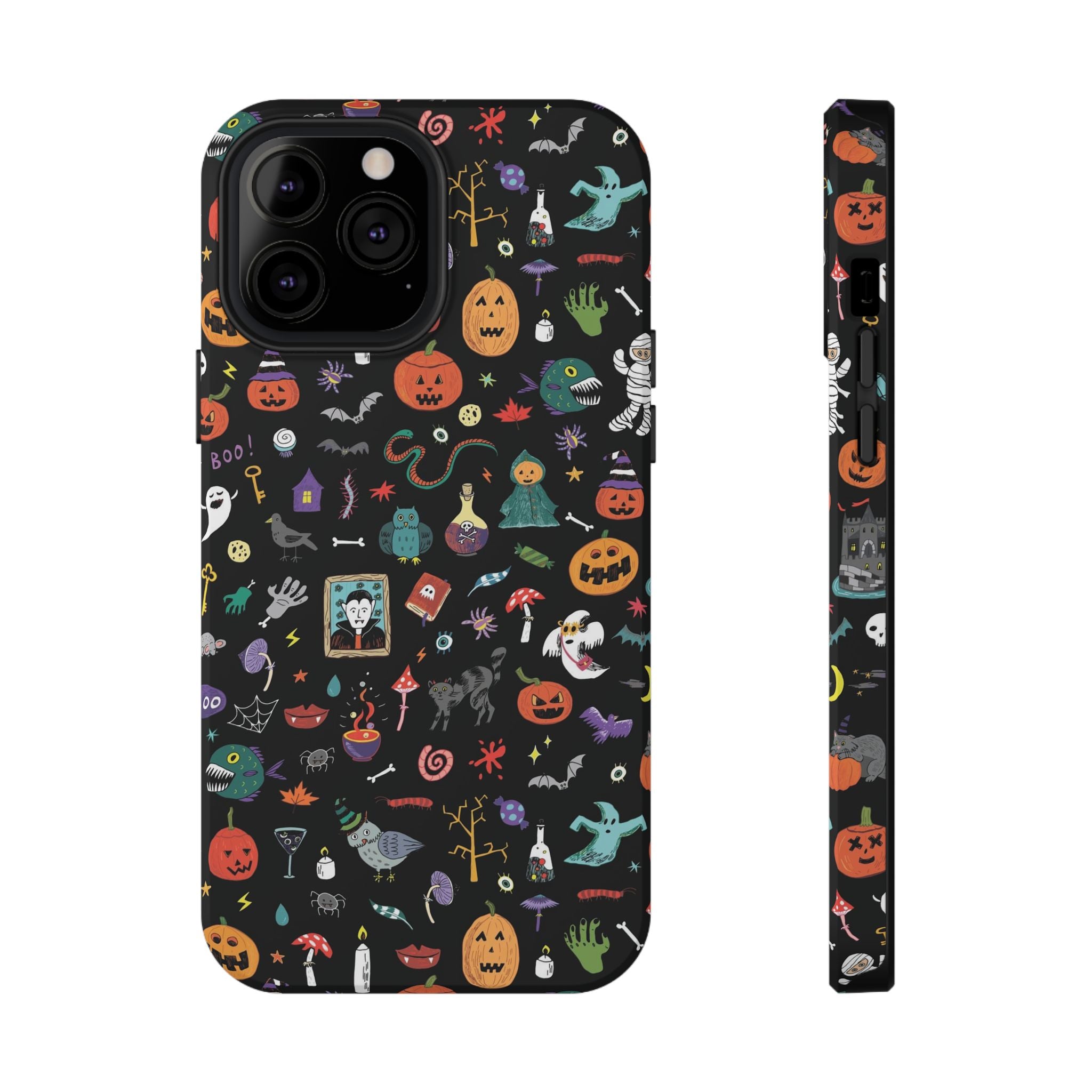 Halloween Charm Impact-Resistant Case