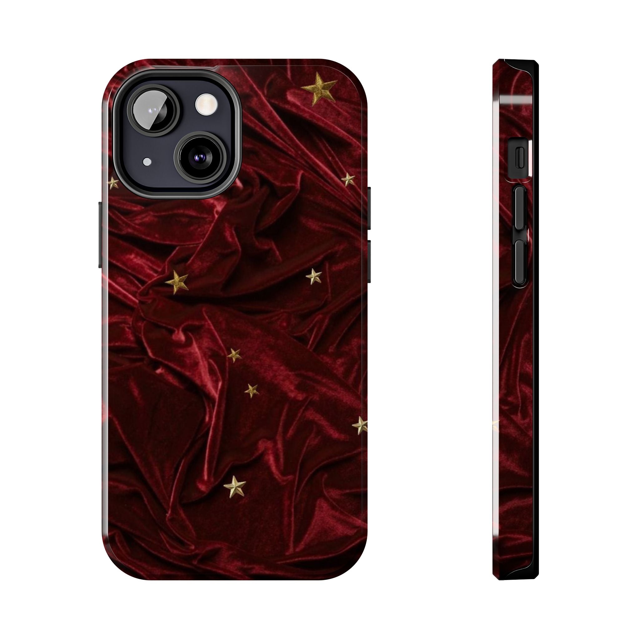 Holiday Velvet Star Tough Phone Case