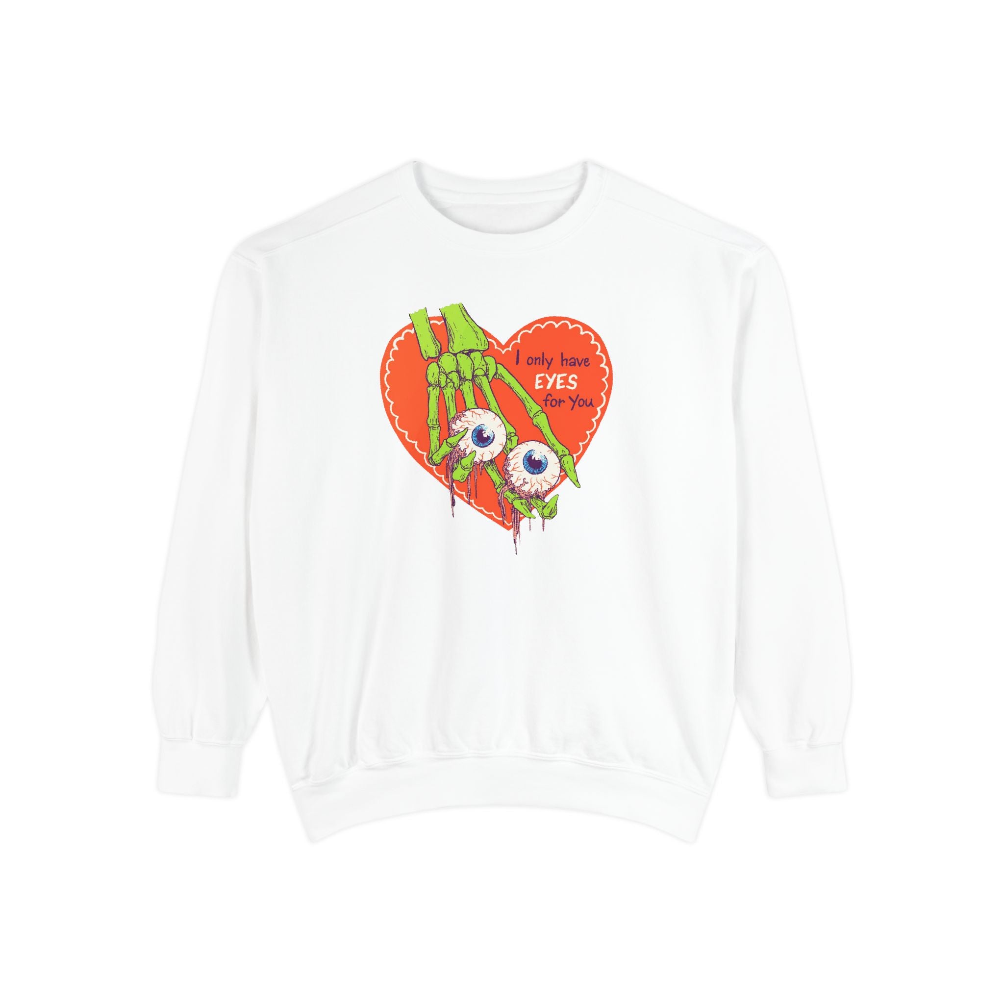Zombie Hand Heart Sweatshirt