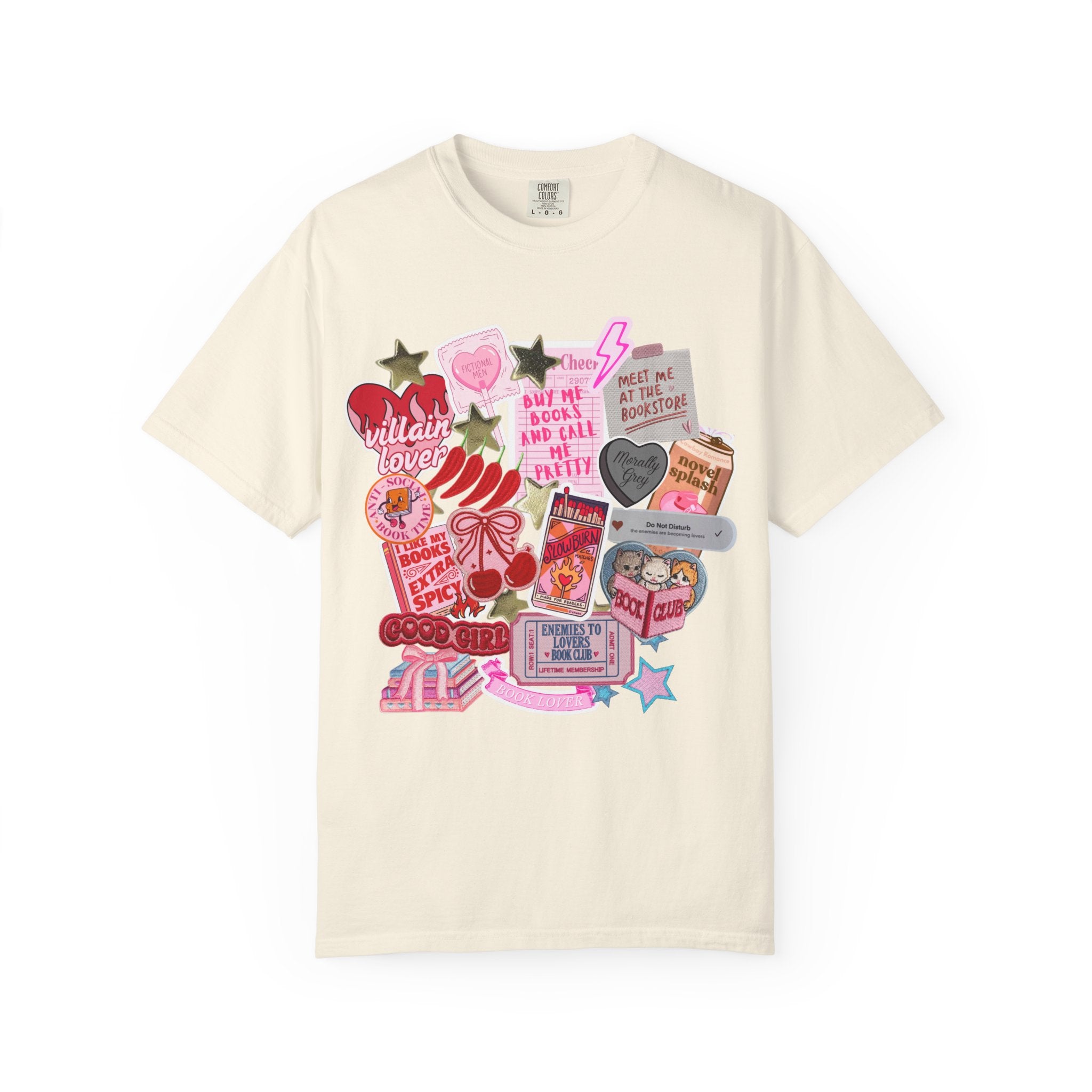 Book Girl Charm T-shirt