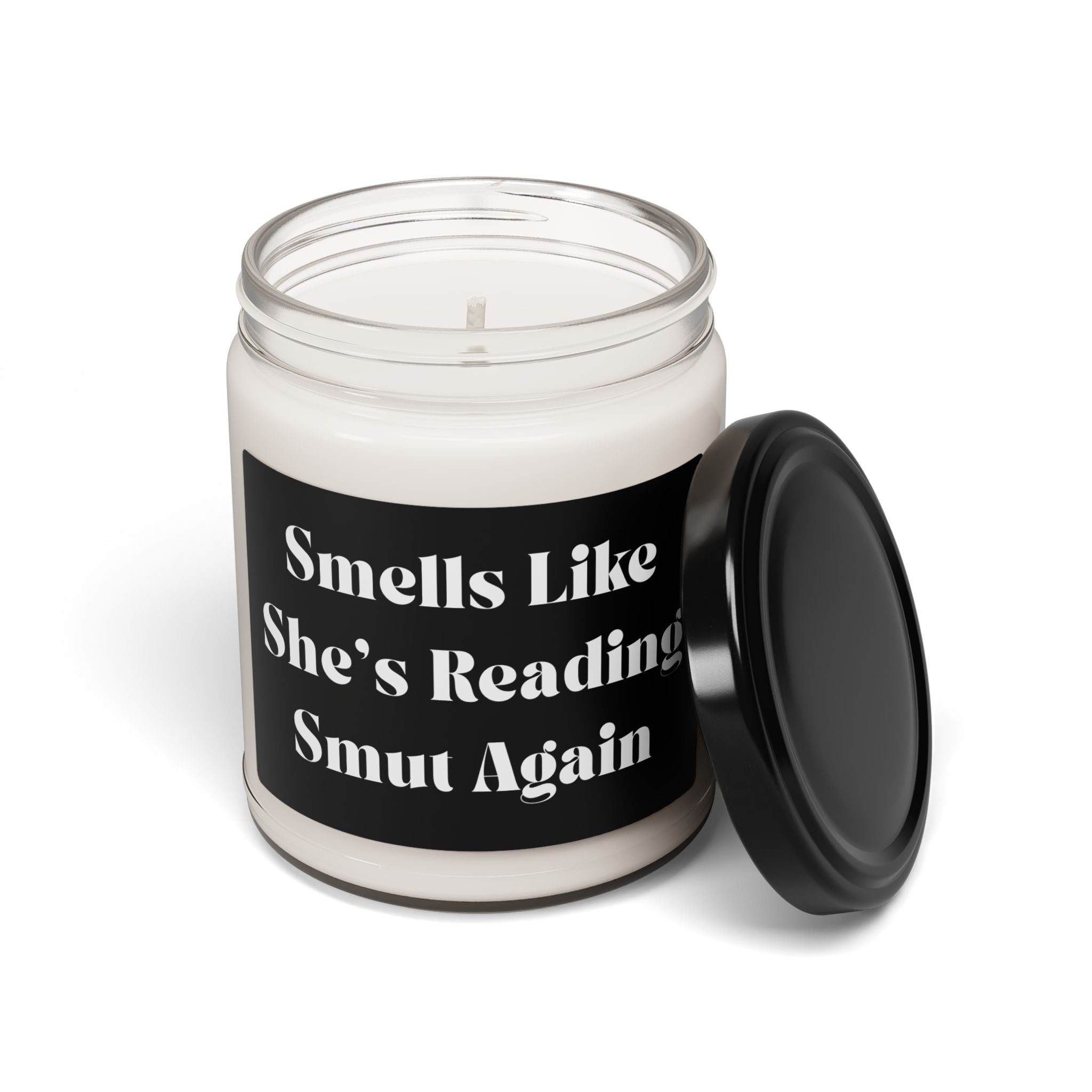 Scented Soy Candle Funny Book Quote