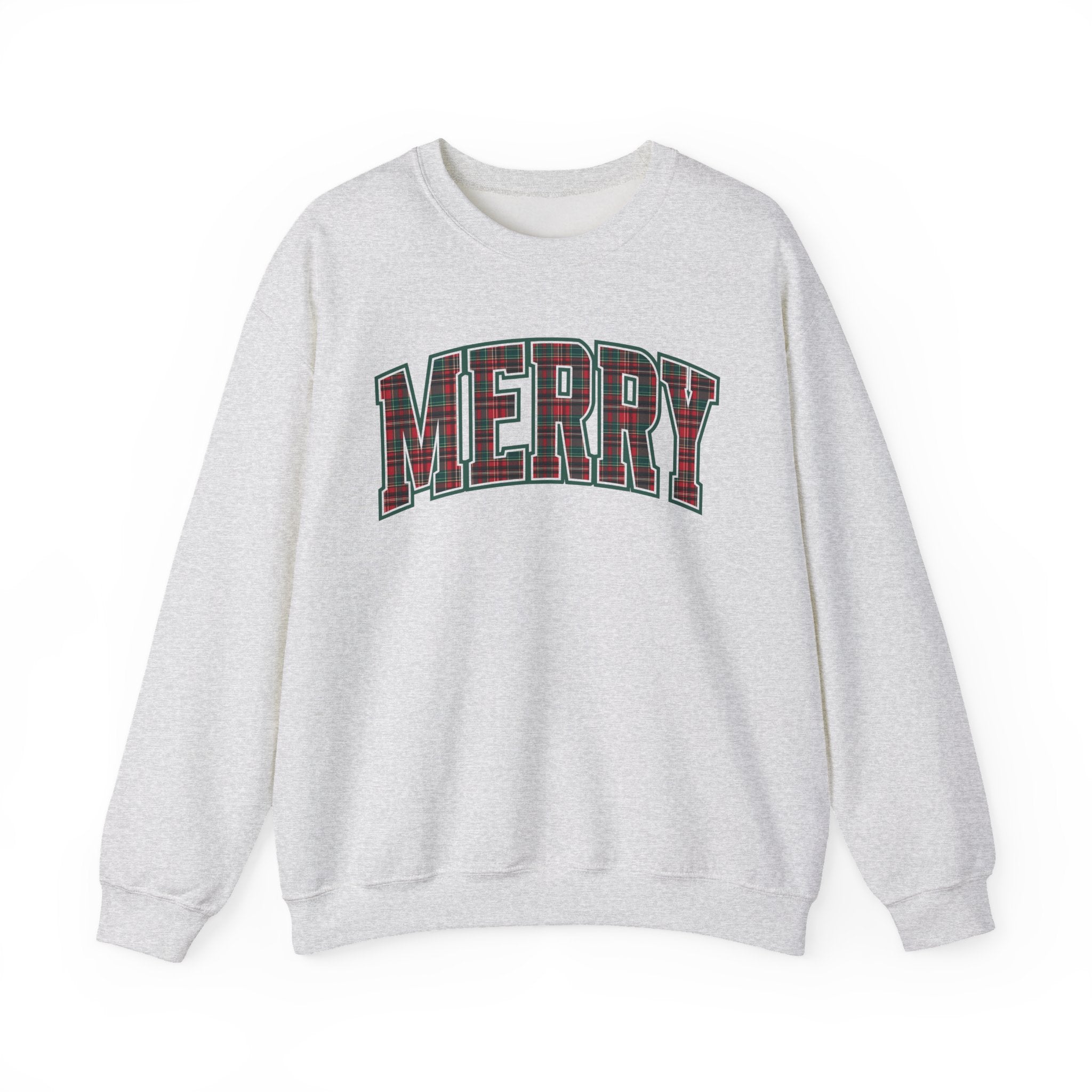 Merry Plaid Crewneck Sweatshirt