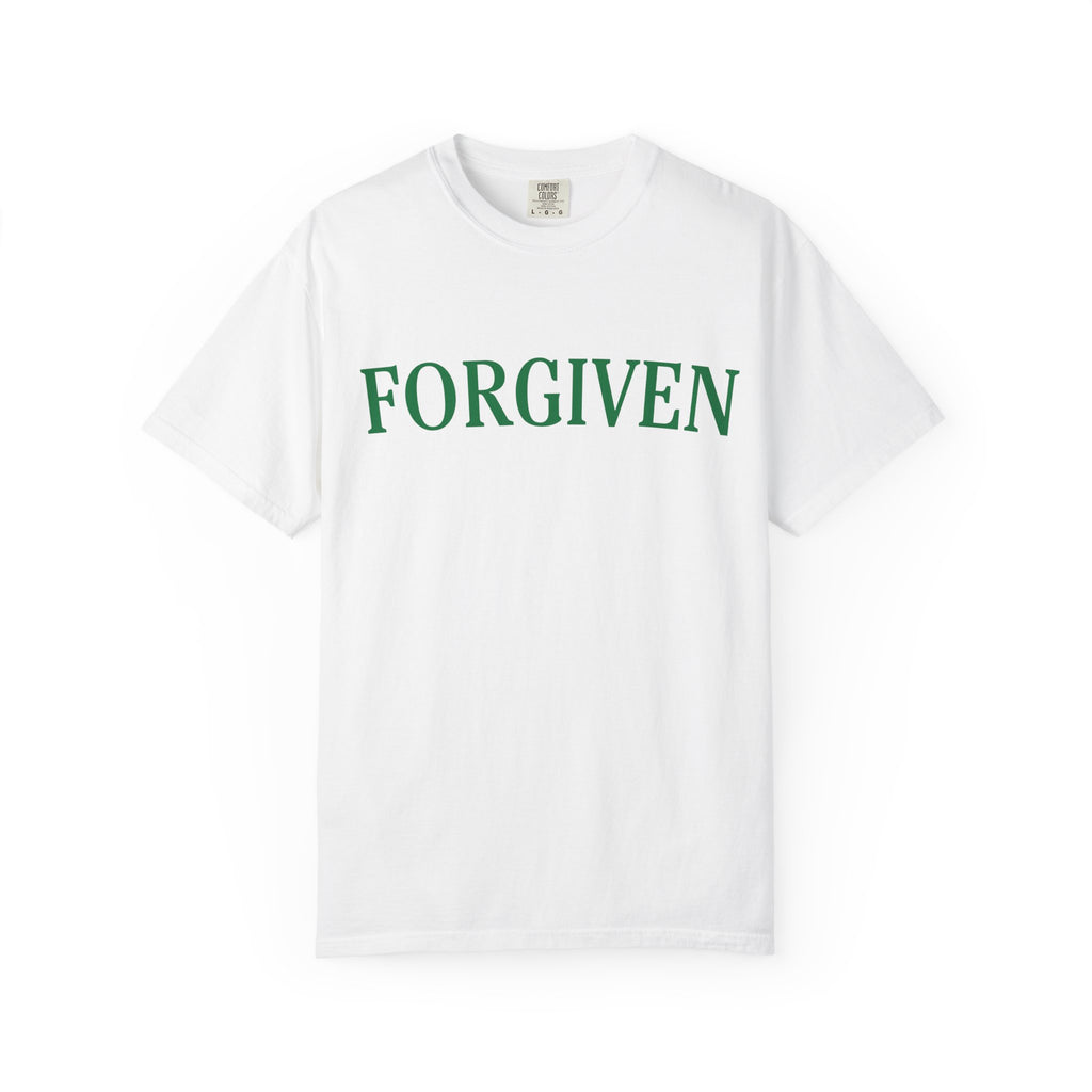 Forgiven Unisex Garment-Dyed T-Shirt - Inspirational Fashion