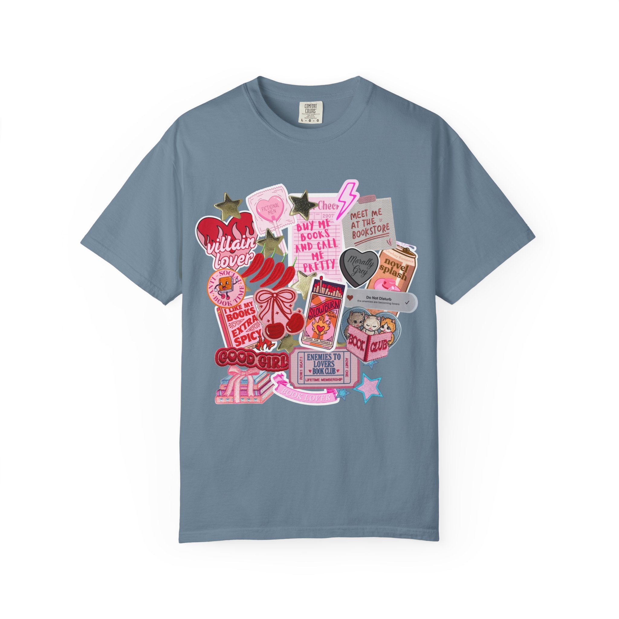 Book Girl Charm T-shirt