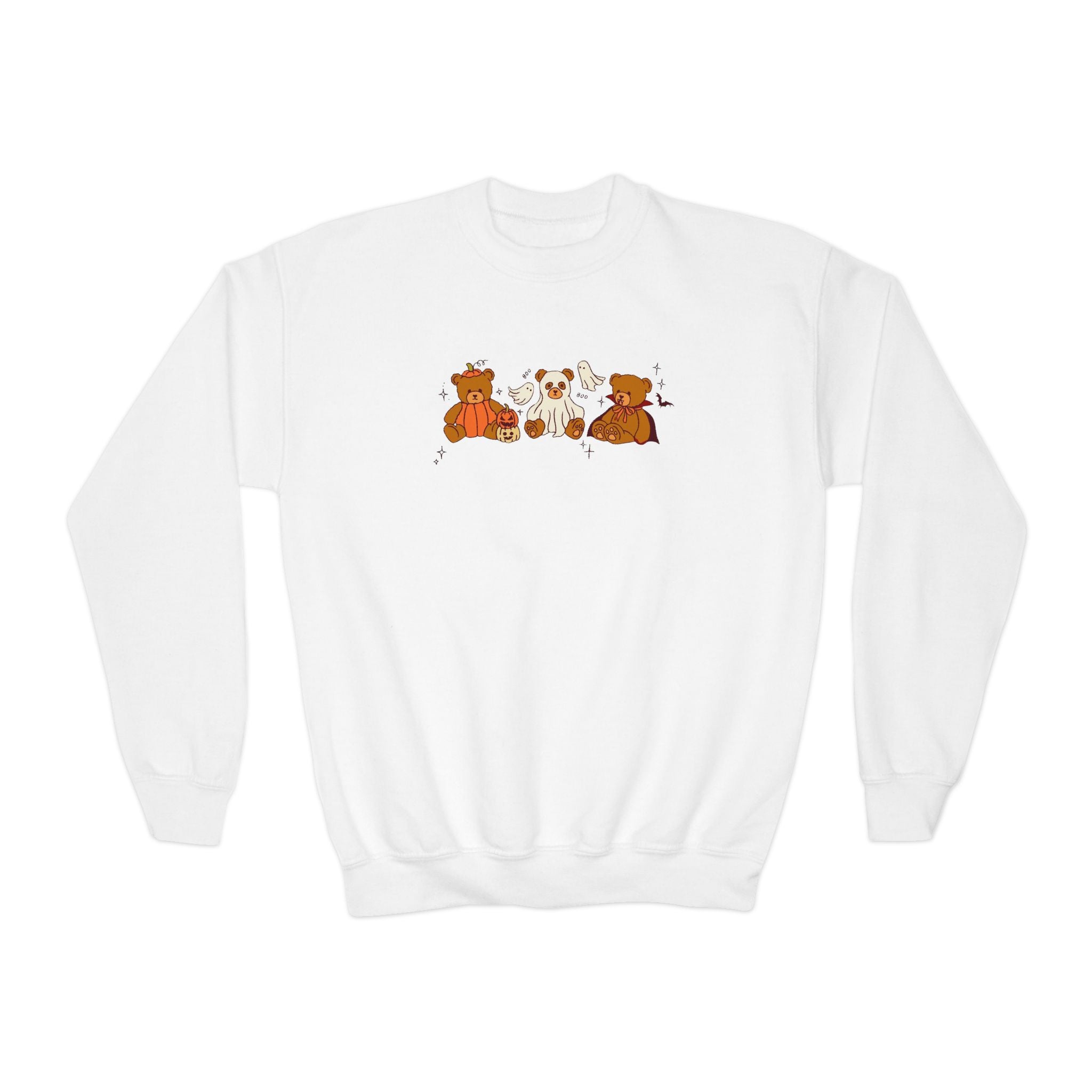 Cozy Bear Family Youth Crewneck Sweatshirt