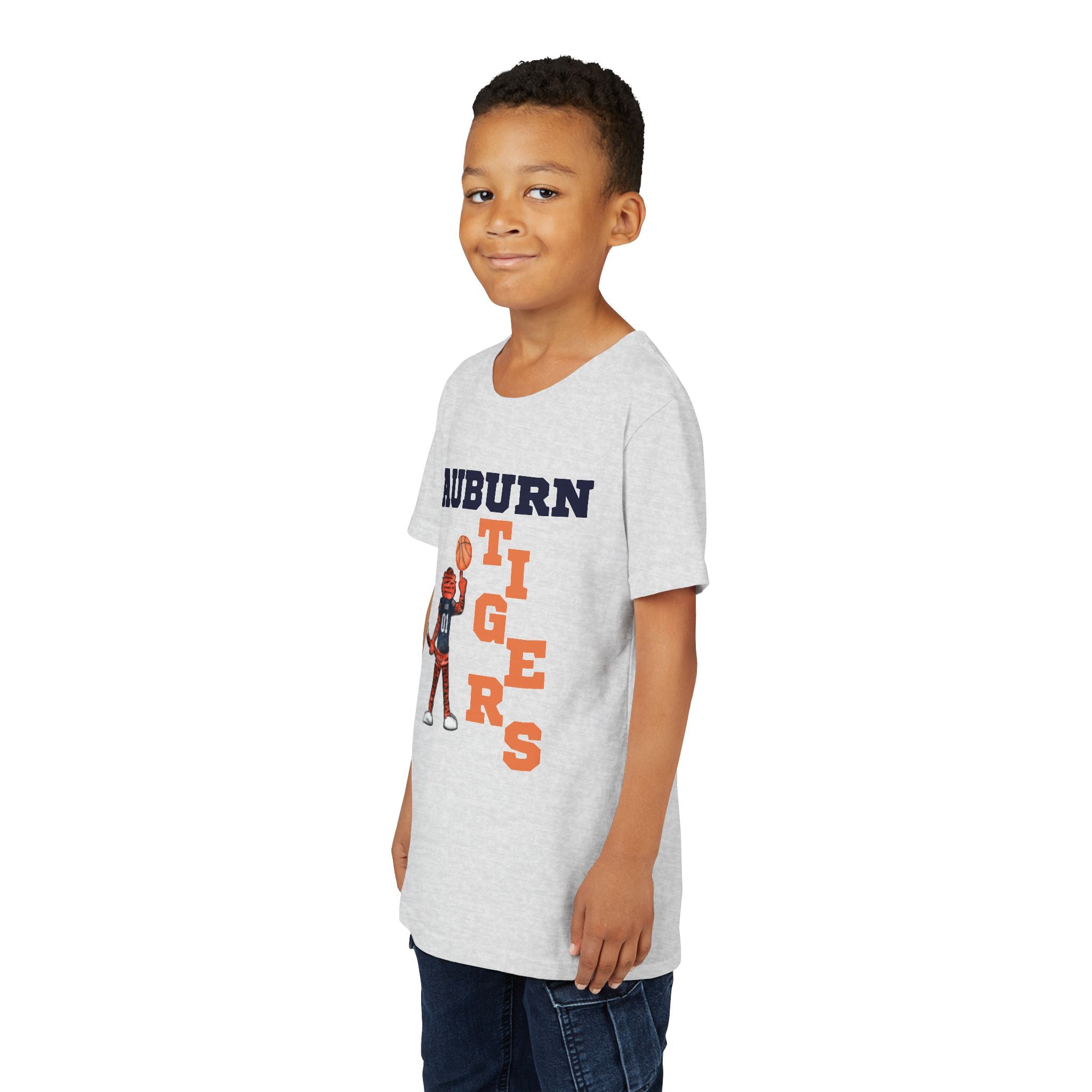 Auburn Tigers Youth Basketball Tee