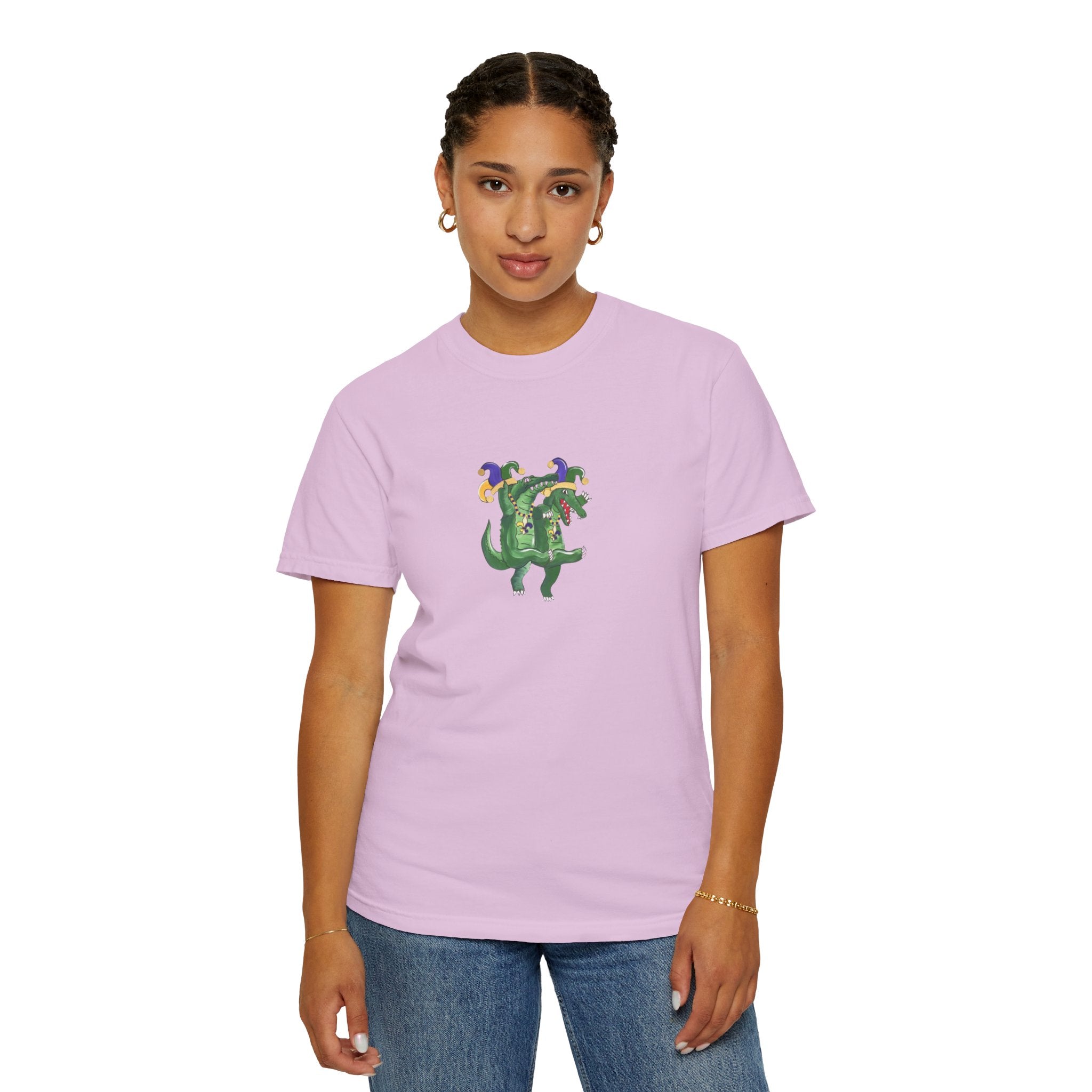 Mardi Gras Dancing Gator T-Shirt