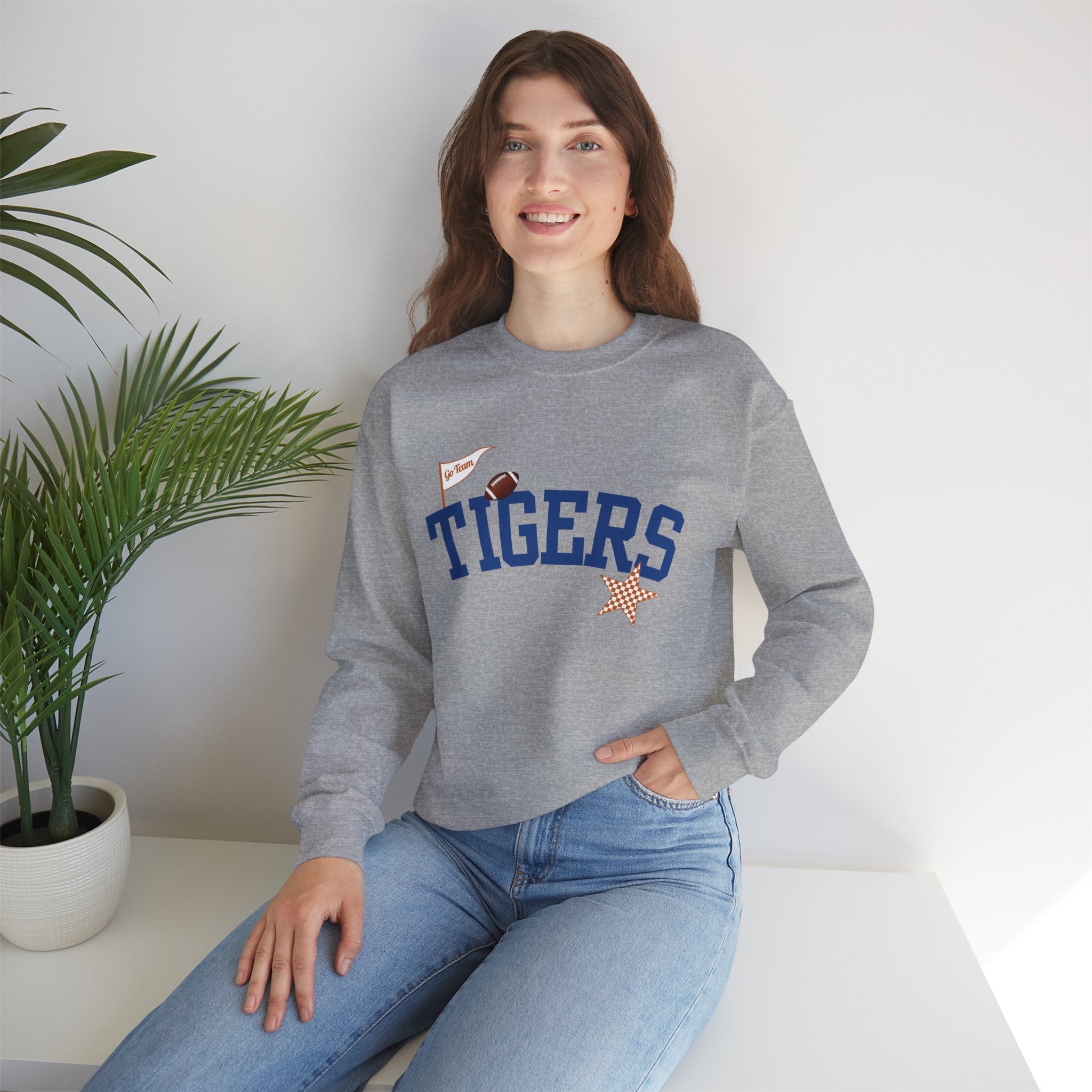 Tigers Game Day Crewneck Sweatshirt