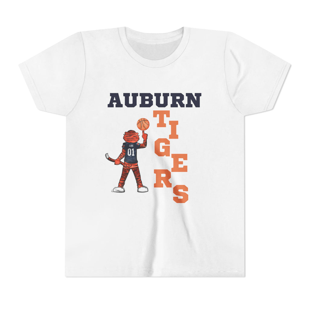 Auburn Tigers Youth Basketball Tee