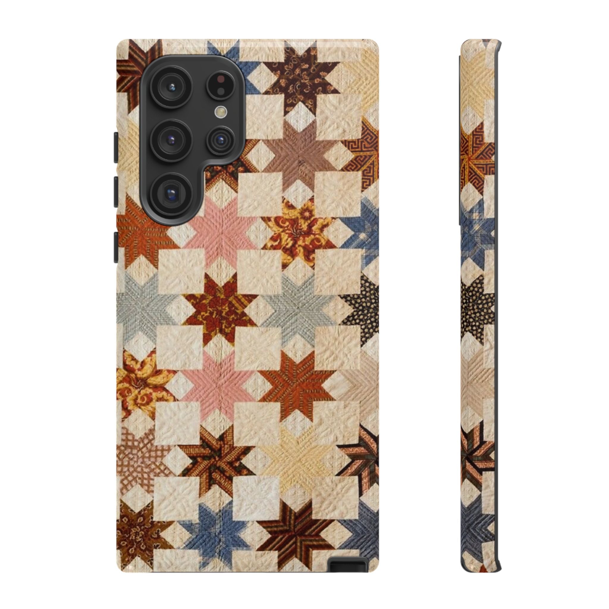 Quilted Star Dual Layer Phone Case
