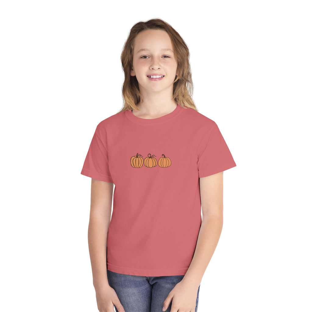 Youth Pumpkin Midweight Tee