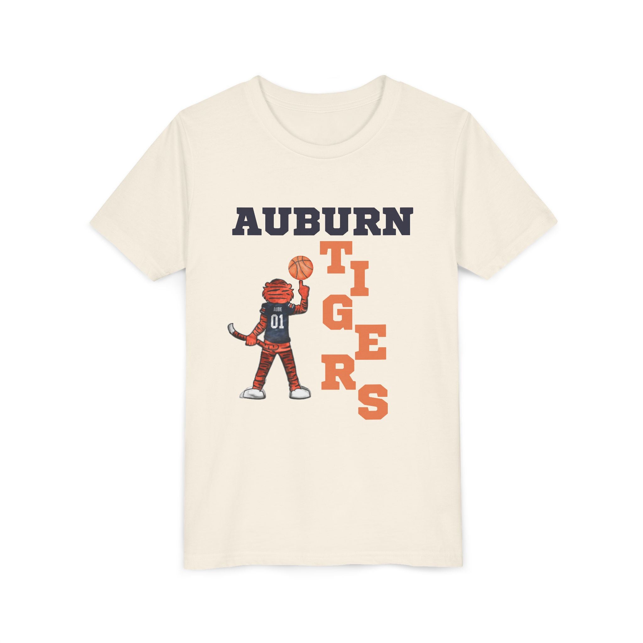 Auburn Tigers Youth Basketball Tee