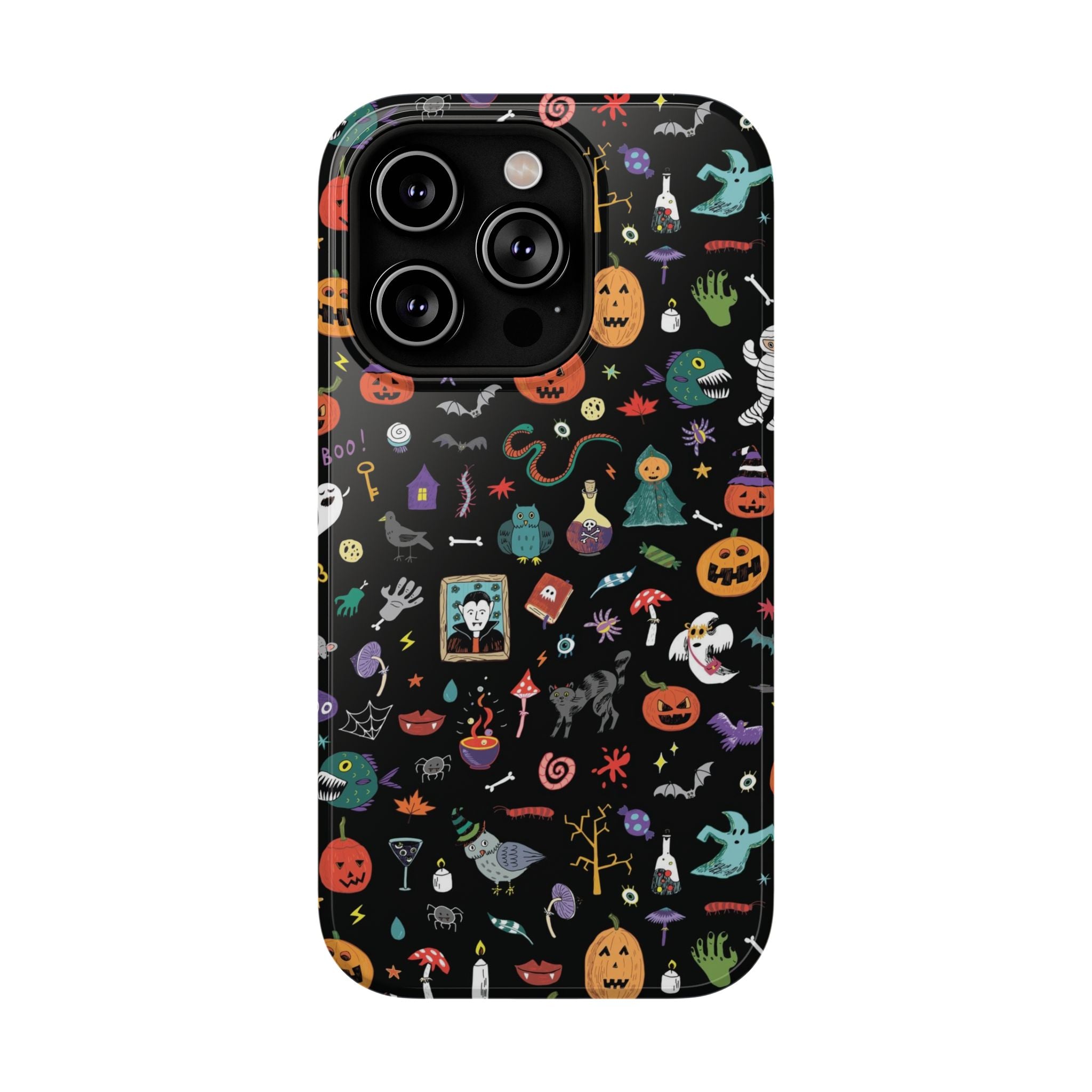 Halloween Charm Impact-Resistant Case