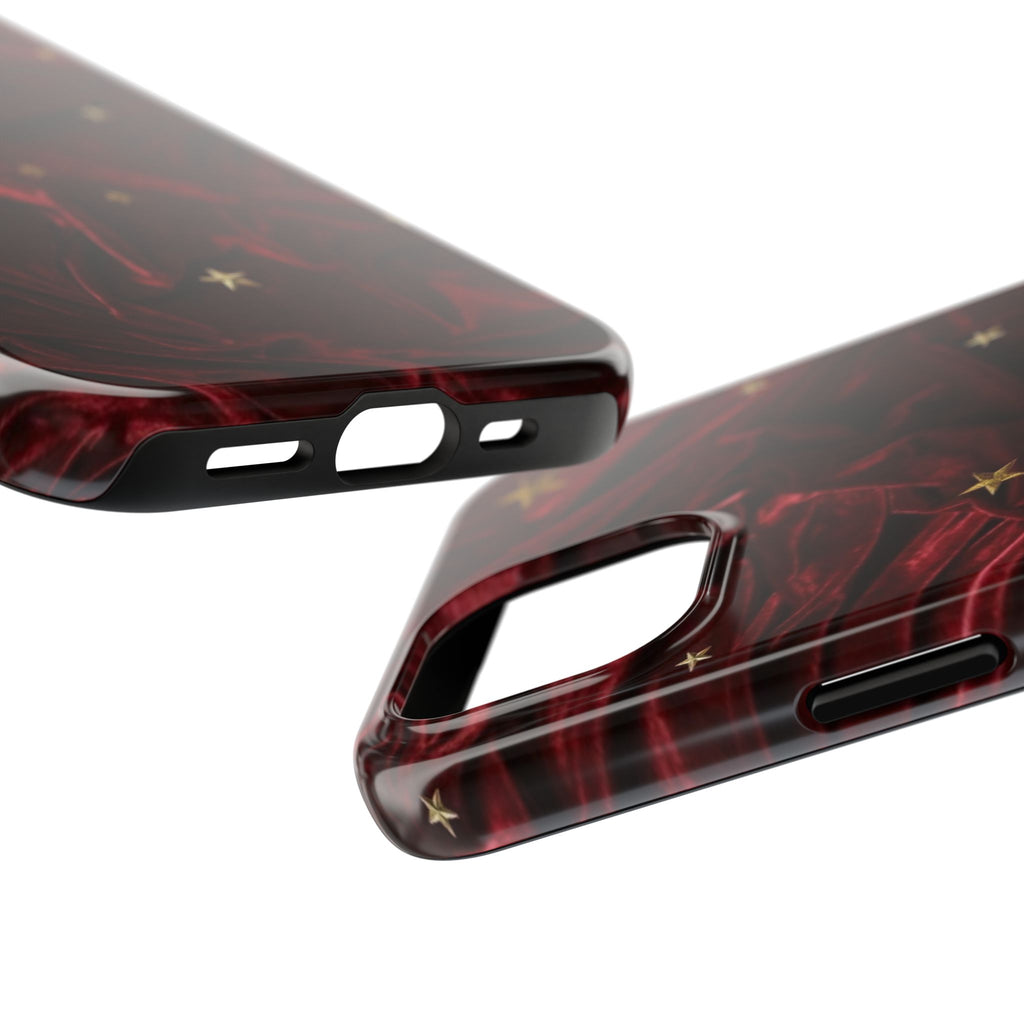 Holiday Velvet Star Tough Phone Case