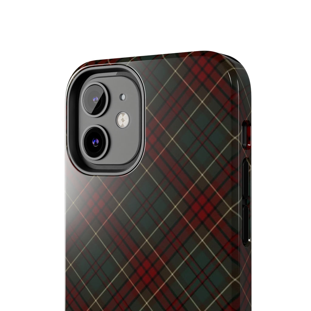 Christmas Plaid Pattern Tough Phone Case