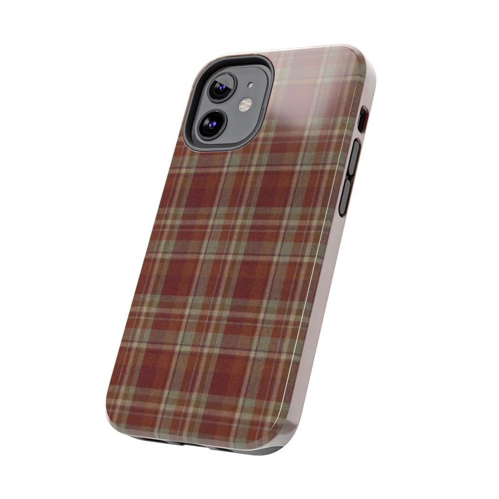 Autumn Plaid Tough Phone Case