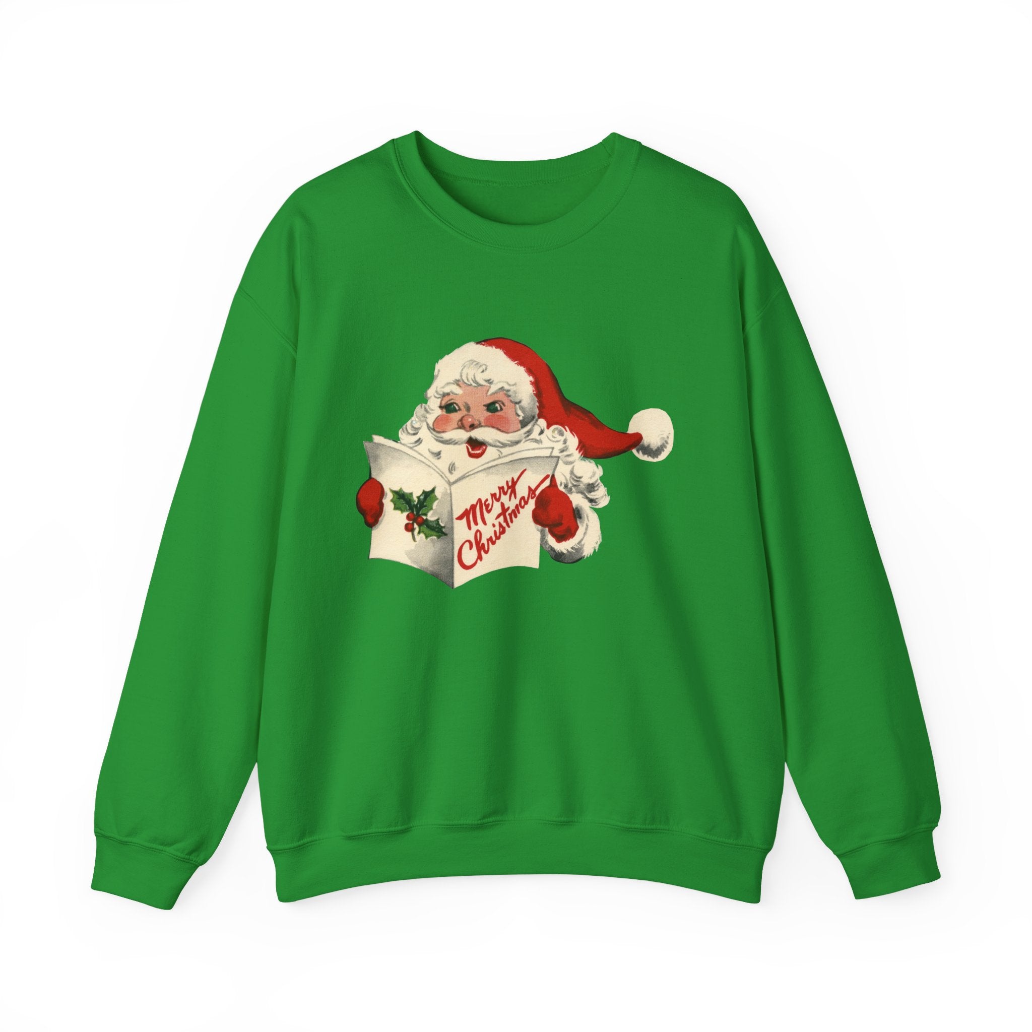 Vintage Santa Christmas Sweatshirt
