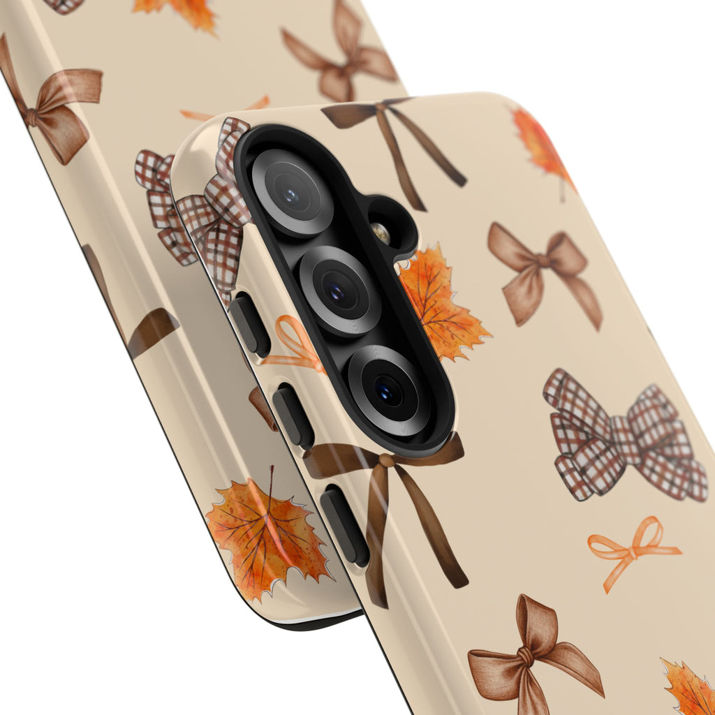 Autumn Bows Tough Phone Case