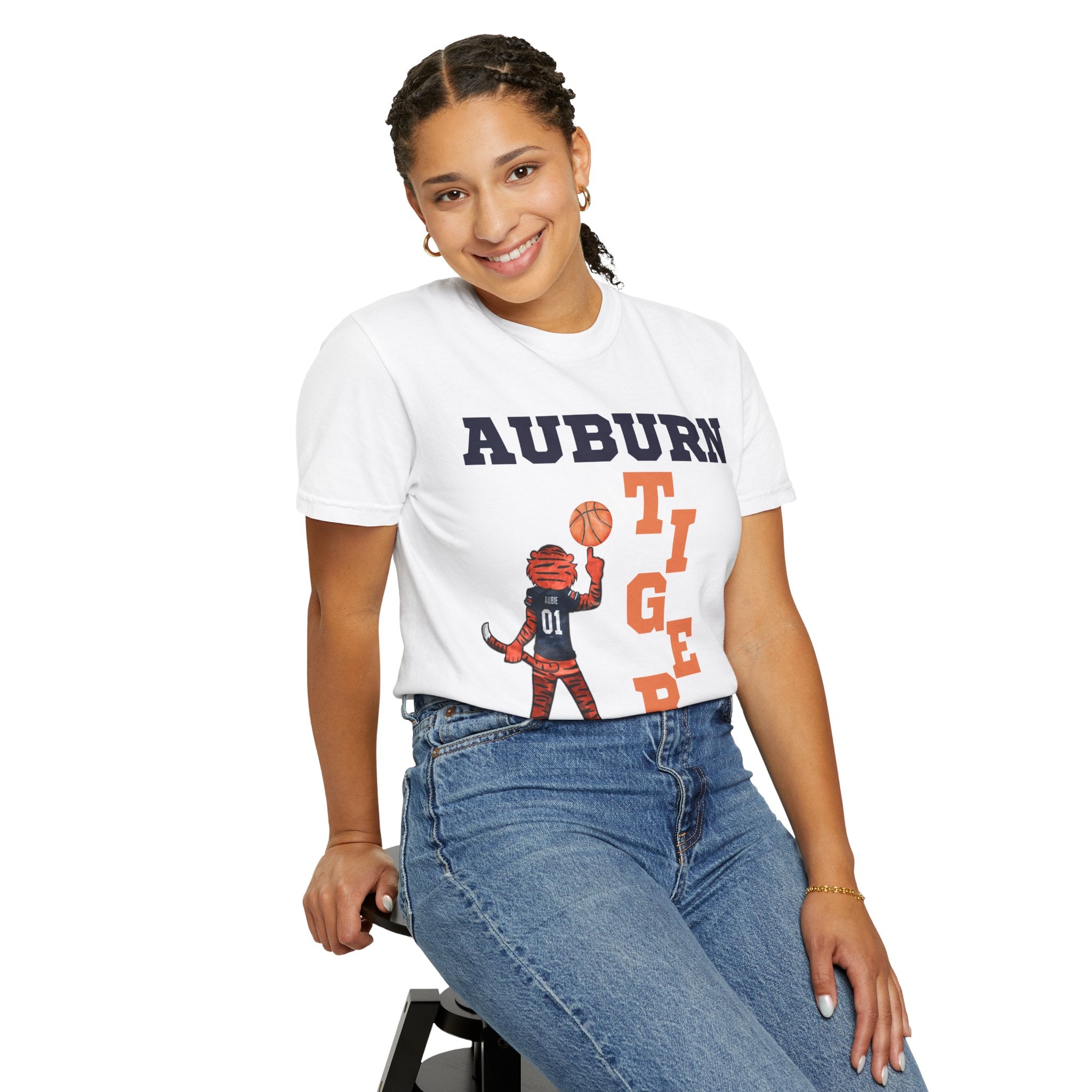 Auburn Tigers Unisex Garment-Dyed T-Shirt - Stylish Fan Apparel