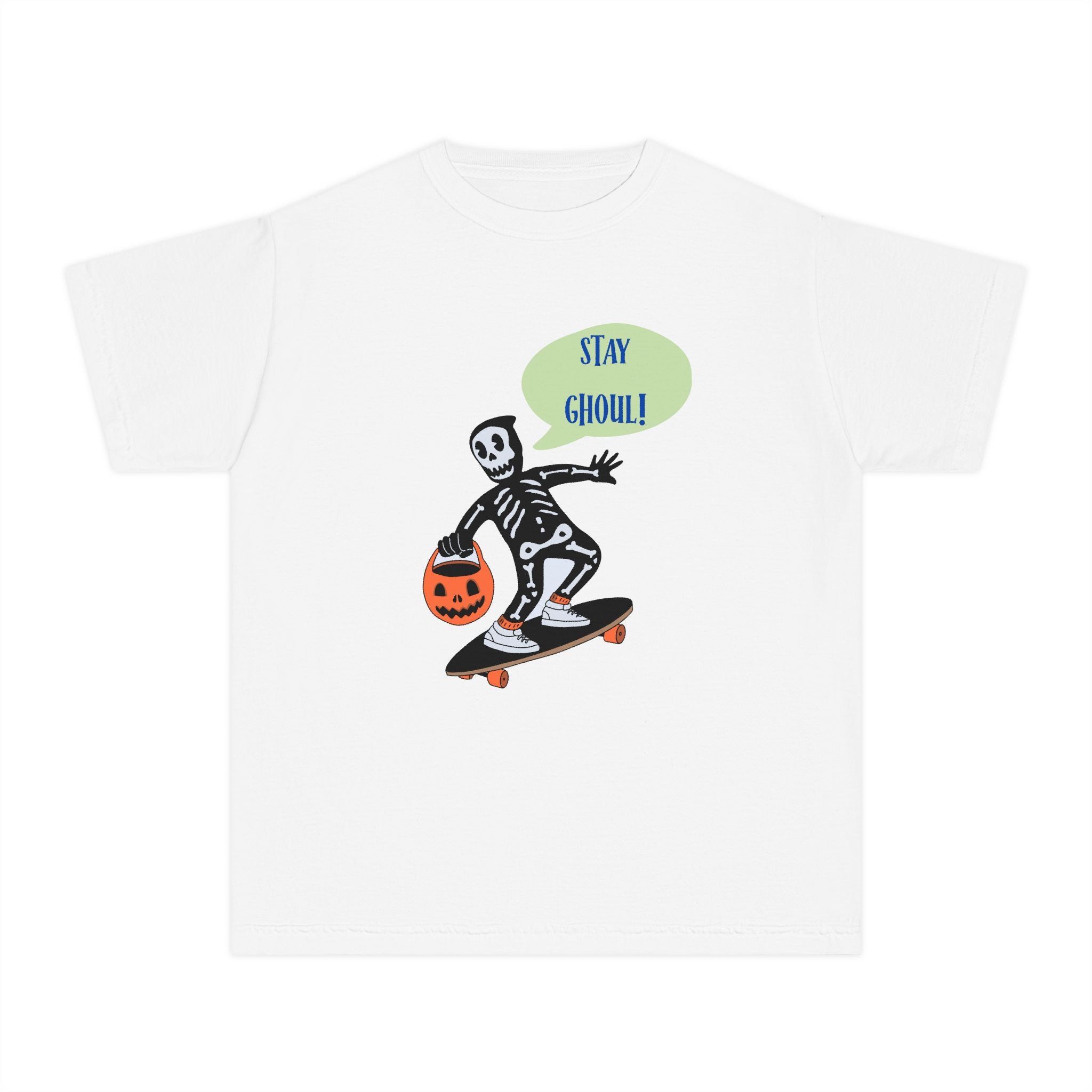 Youth Halloween Skateboard Tee | Stay Ghoul
