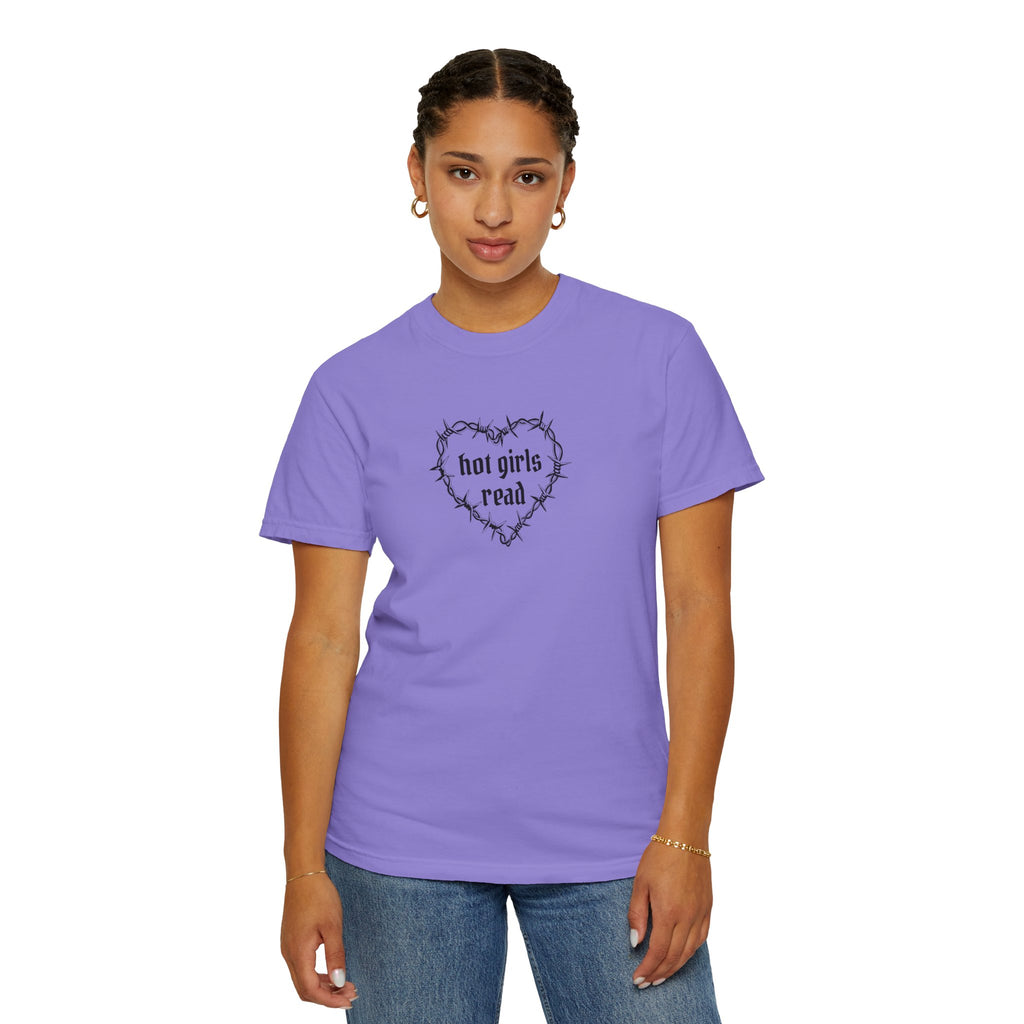 Hot Girls Read Comfort Color Tee