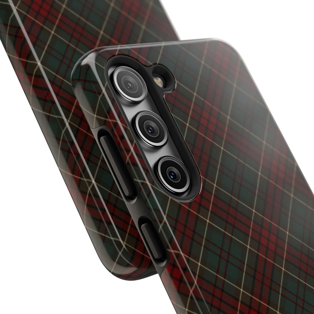 Christmas Plaid Pattern Tough Phone Case