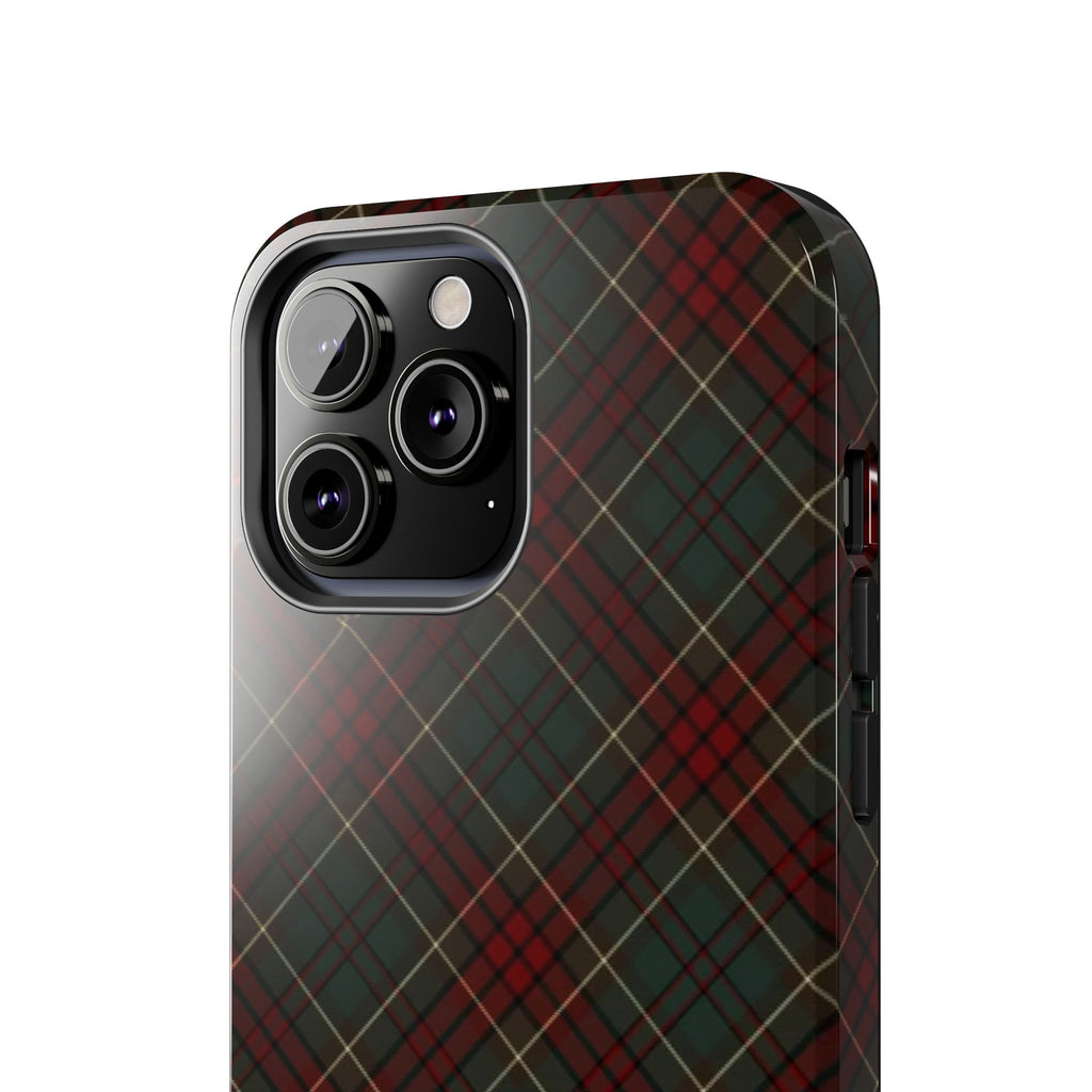 Christmas Plaid Pattern Tough Phone Case