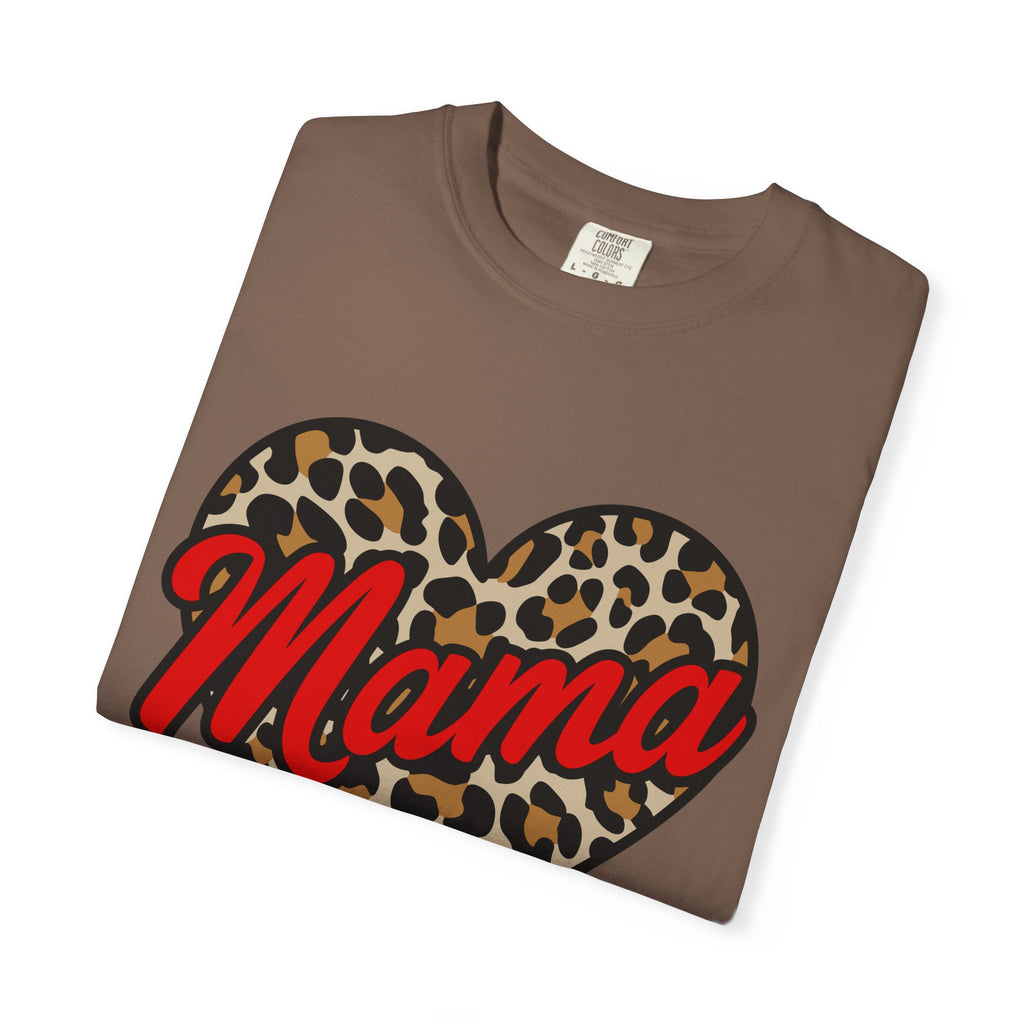 Leopard Heart Mama T-Shirt